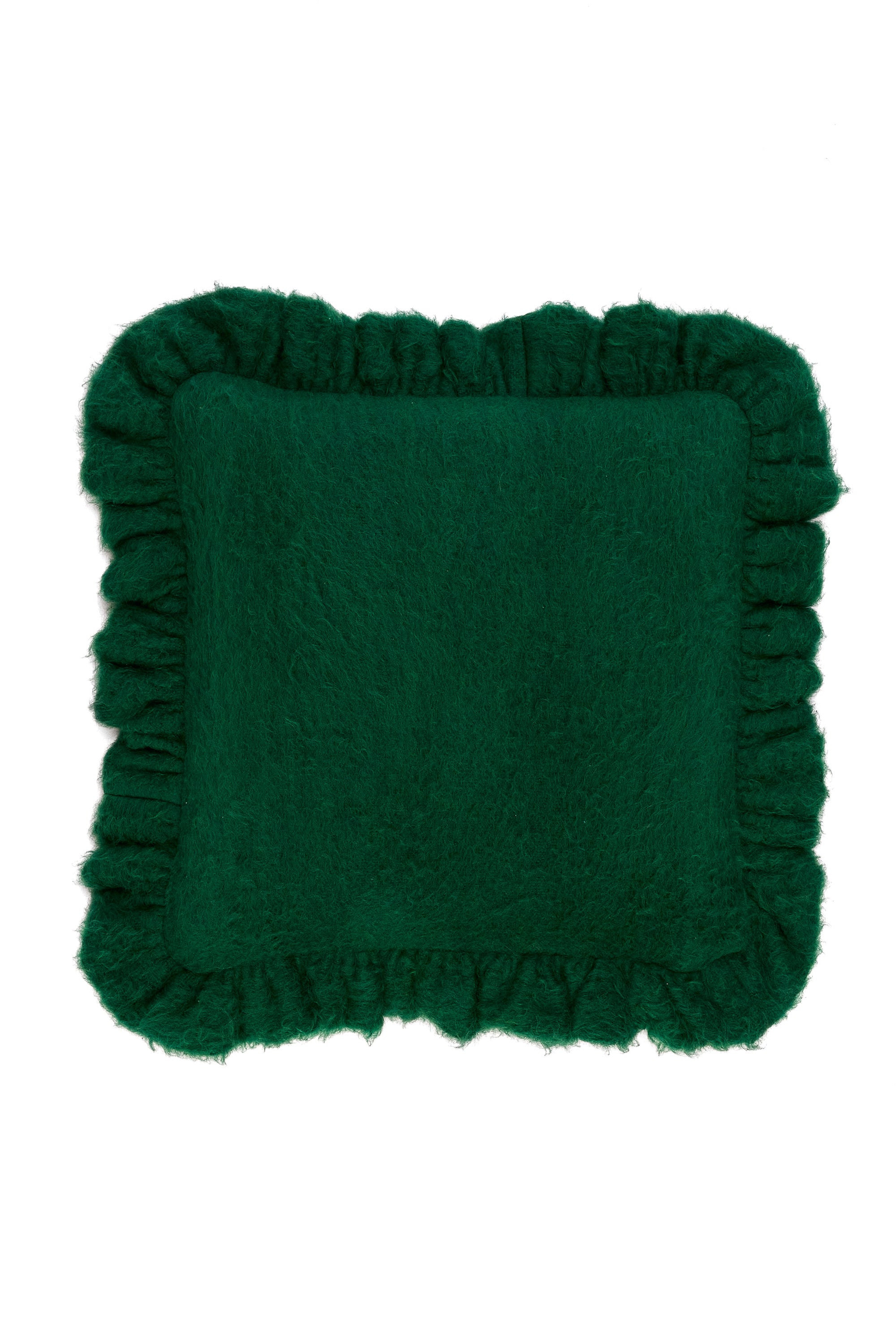 Ruffled Cushion | Wool