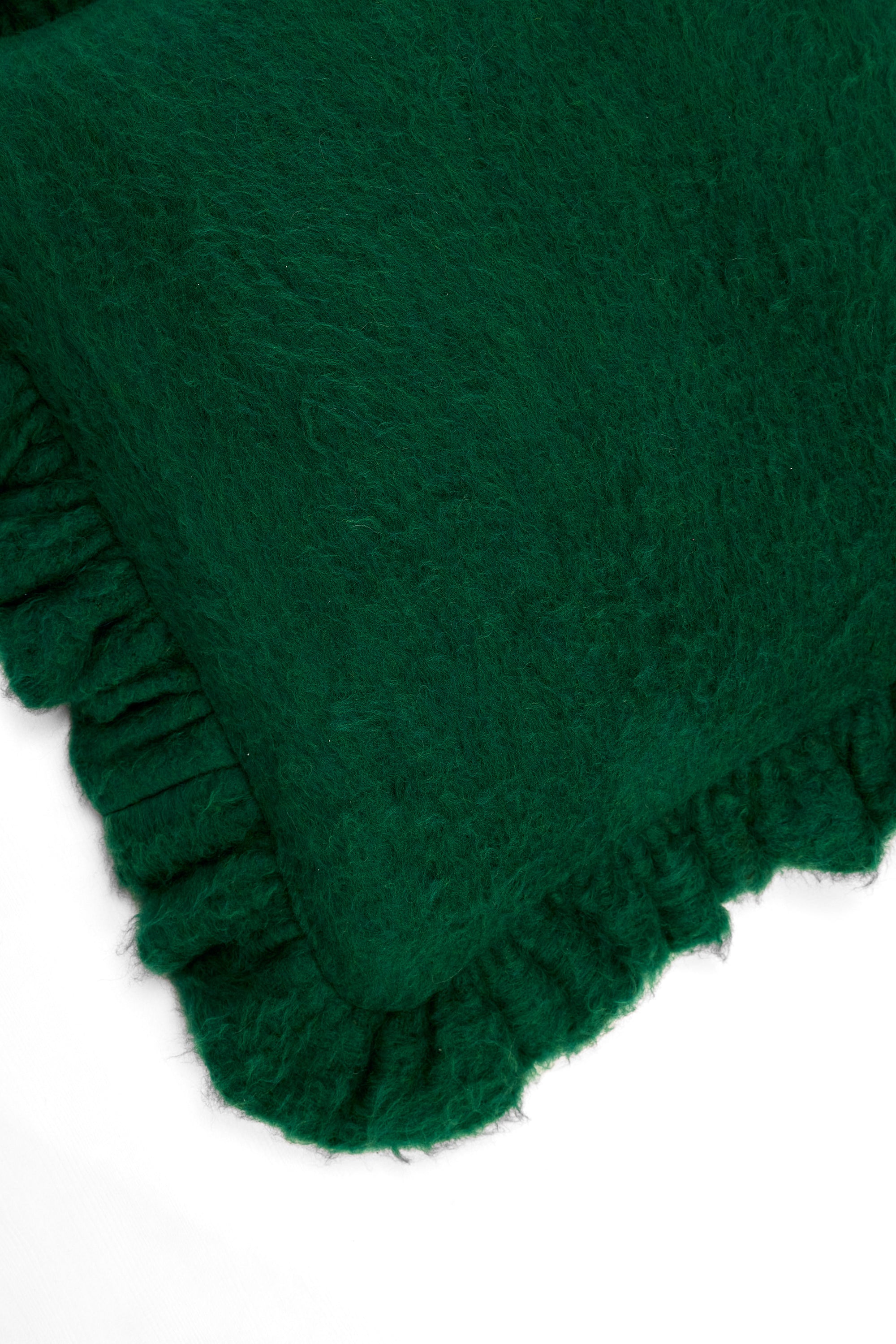 Ruffled Cushion | Wool