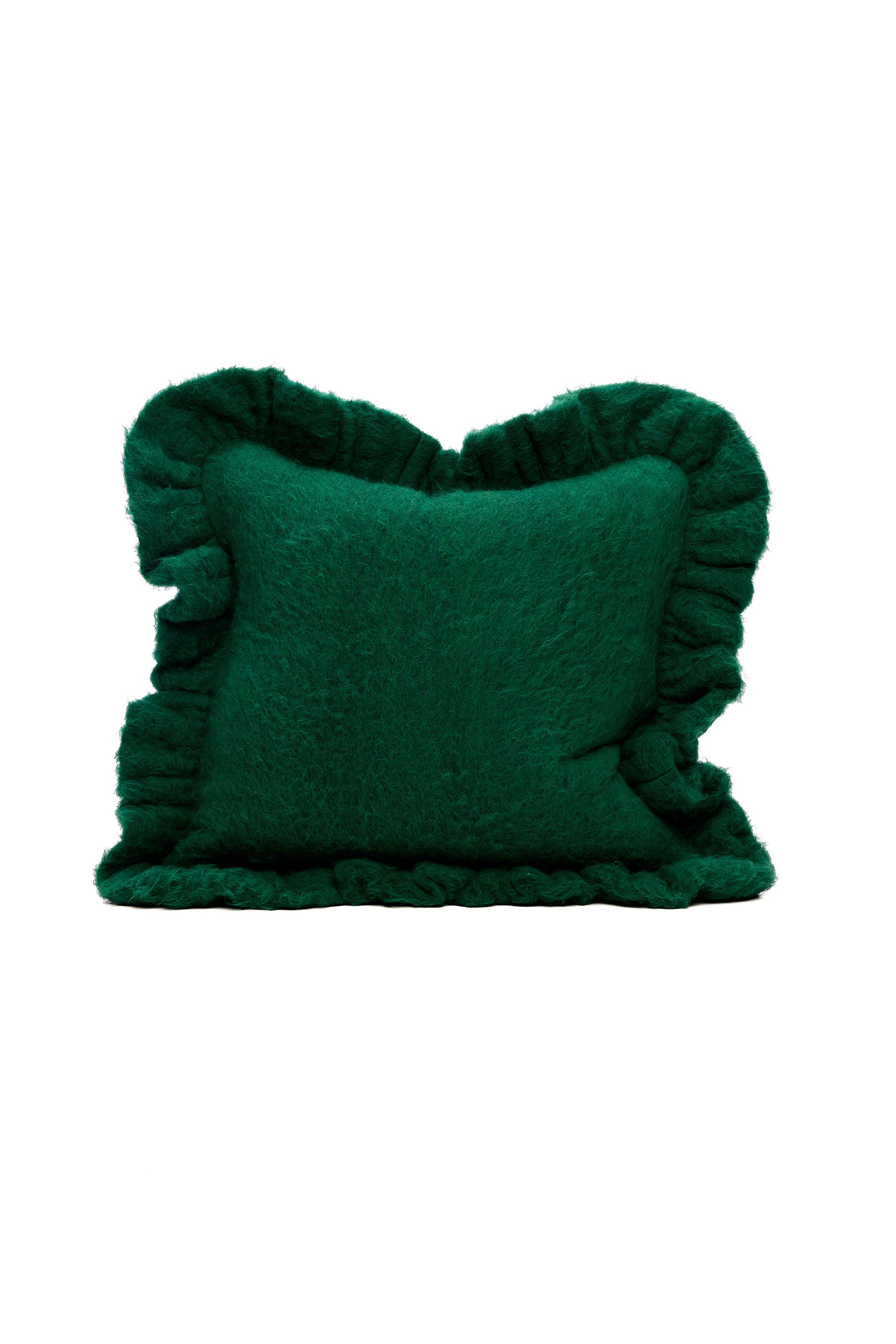 Ruffled Cushion | Wool