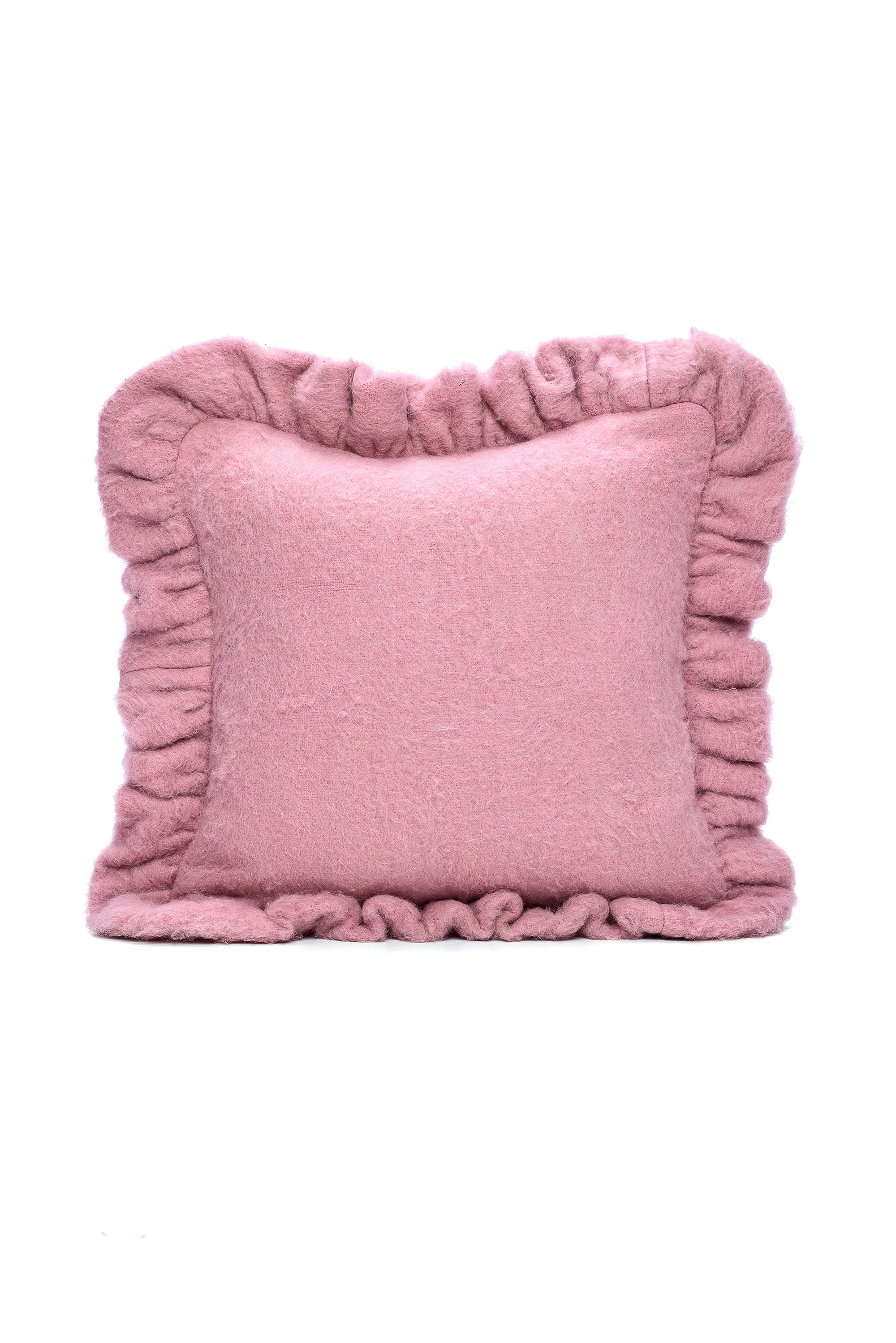 Ruffled Cushion | Wool