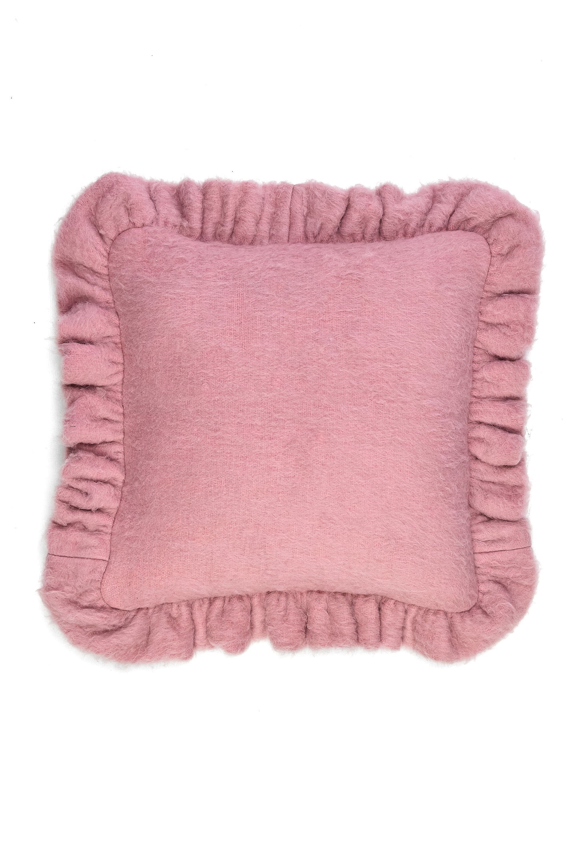 Ruffled Cushion | Wool