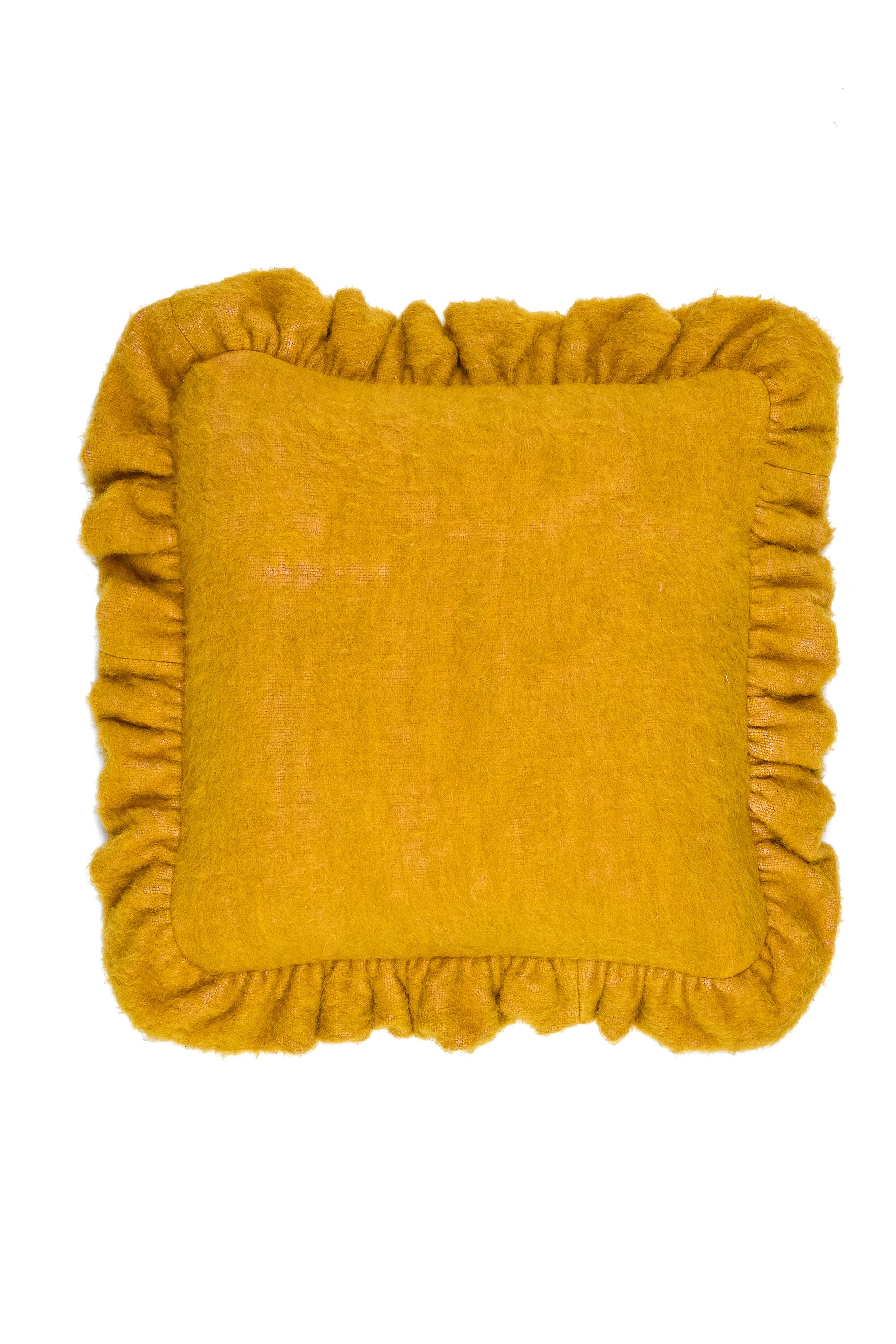 Ruffled Cushion | Wool