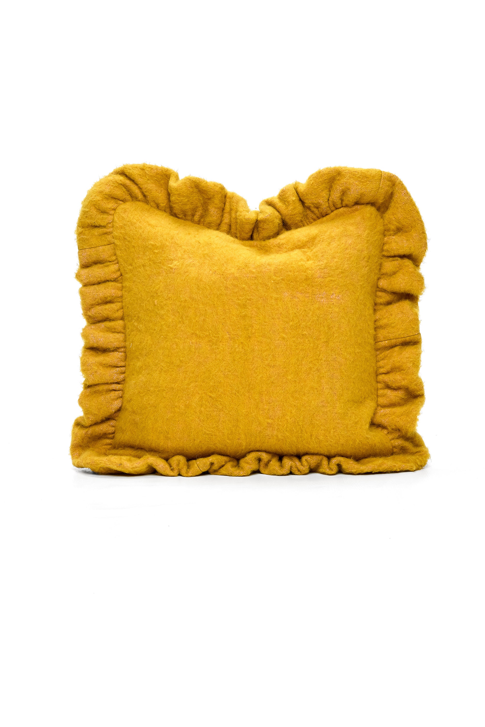 Ruffled Cushion | Wool