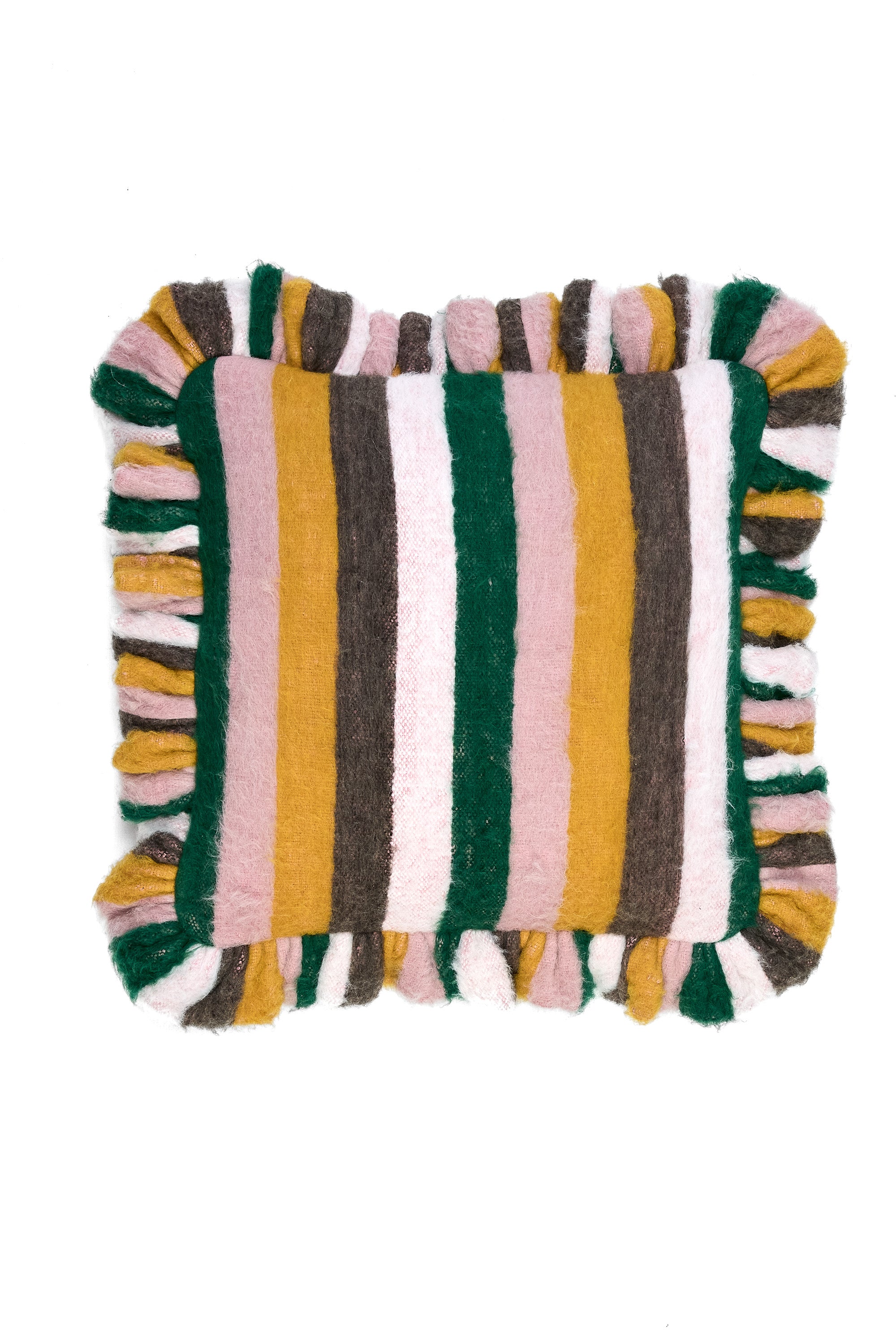 Ruffled Cushion | Wool