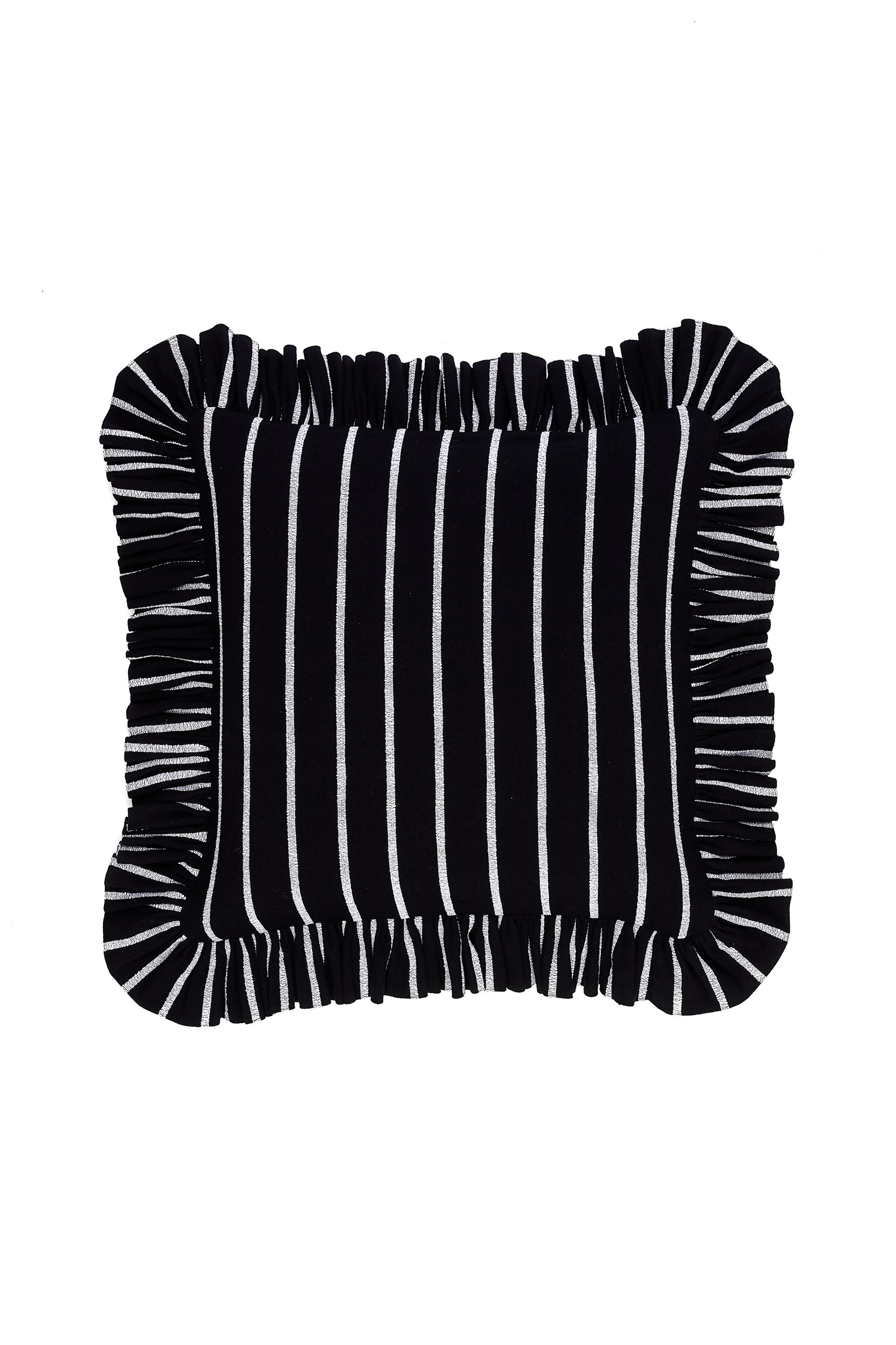 Ruffled Cushion | Boucle