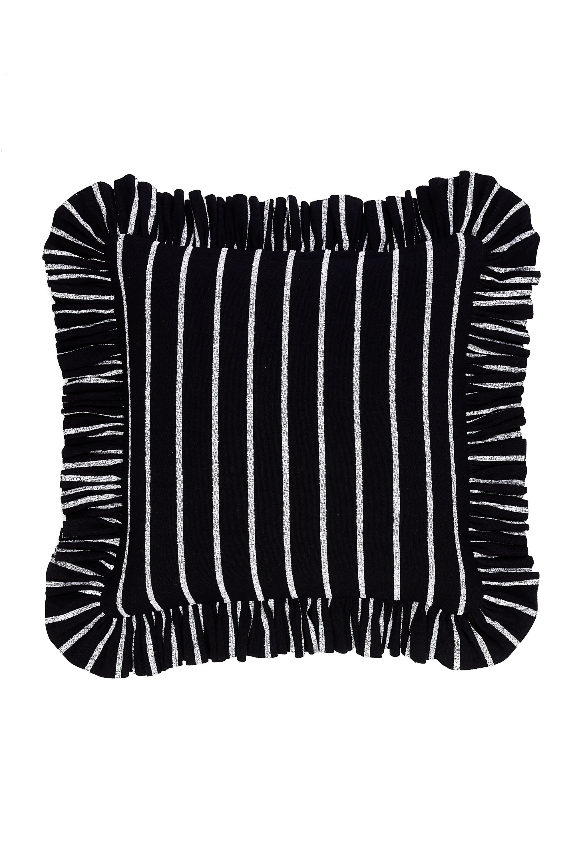 Ruffled Cushion | Boucle