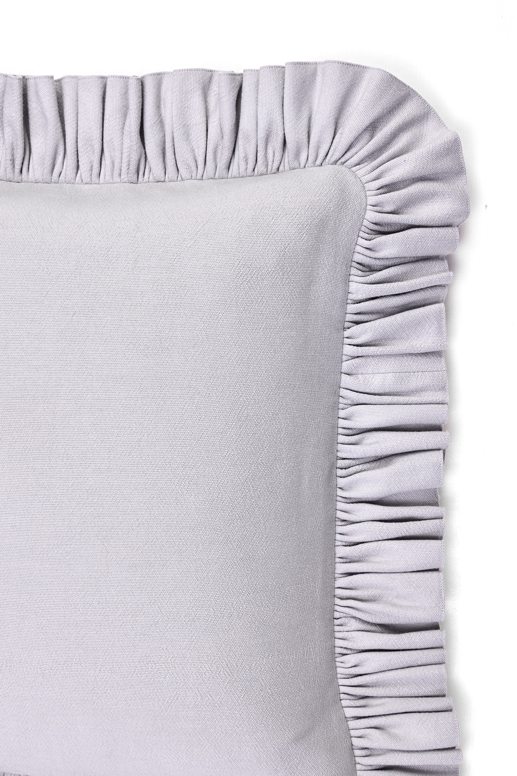Ruffled Cushion | Flatweave