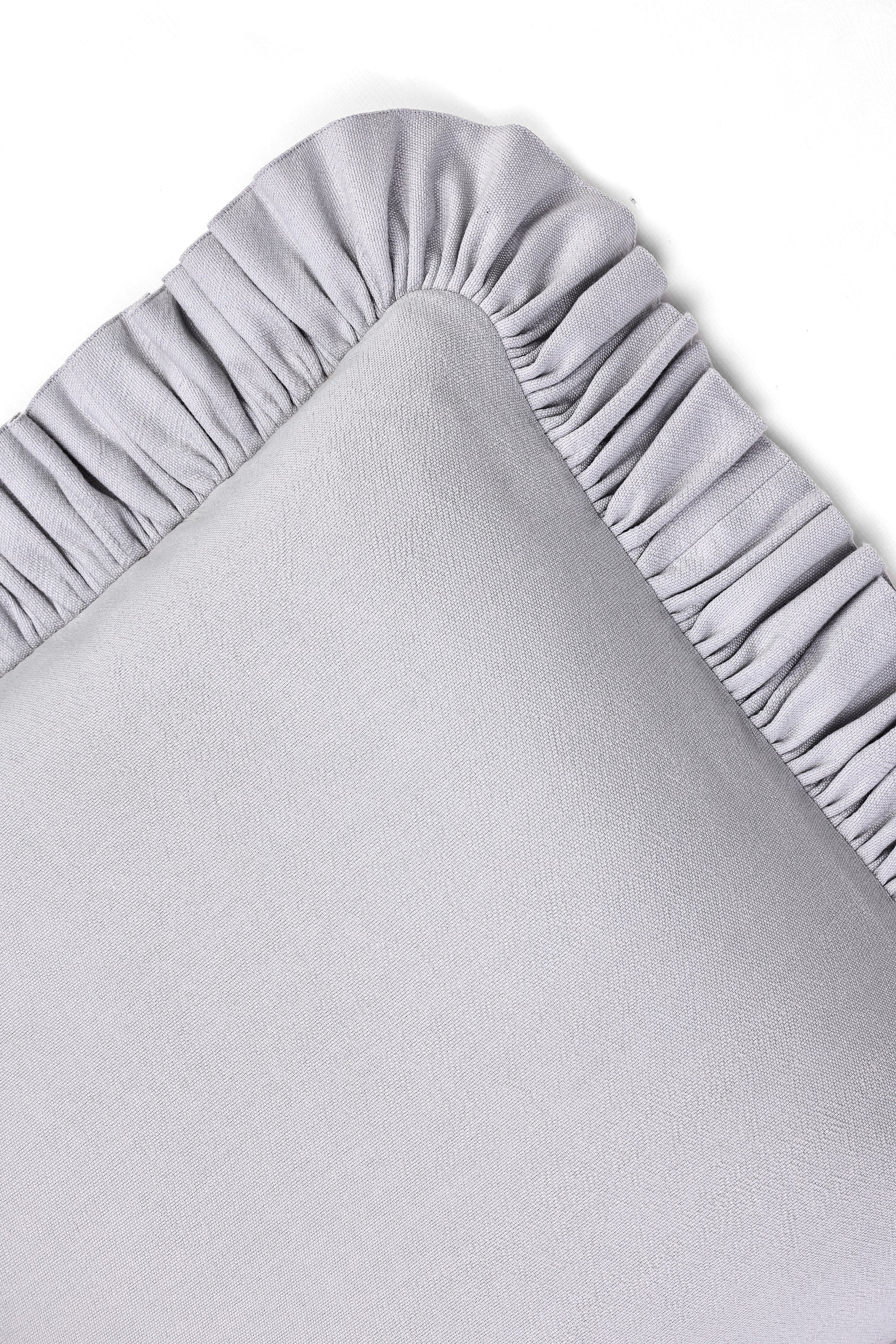 Ruffled Cushion | Flatweave