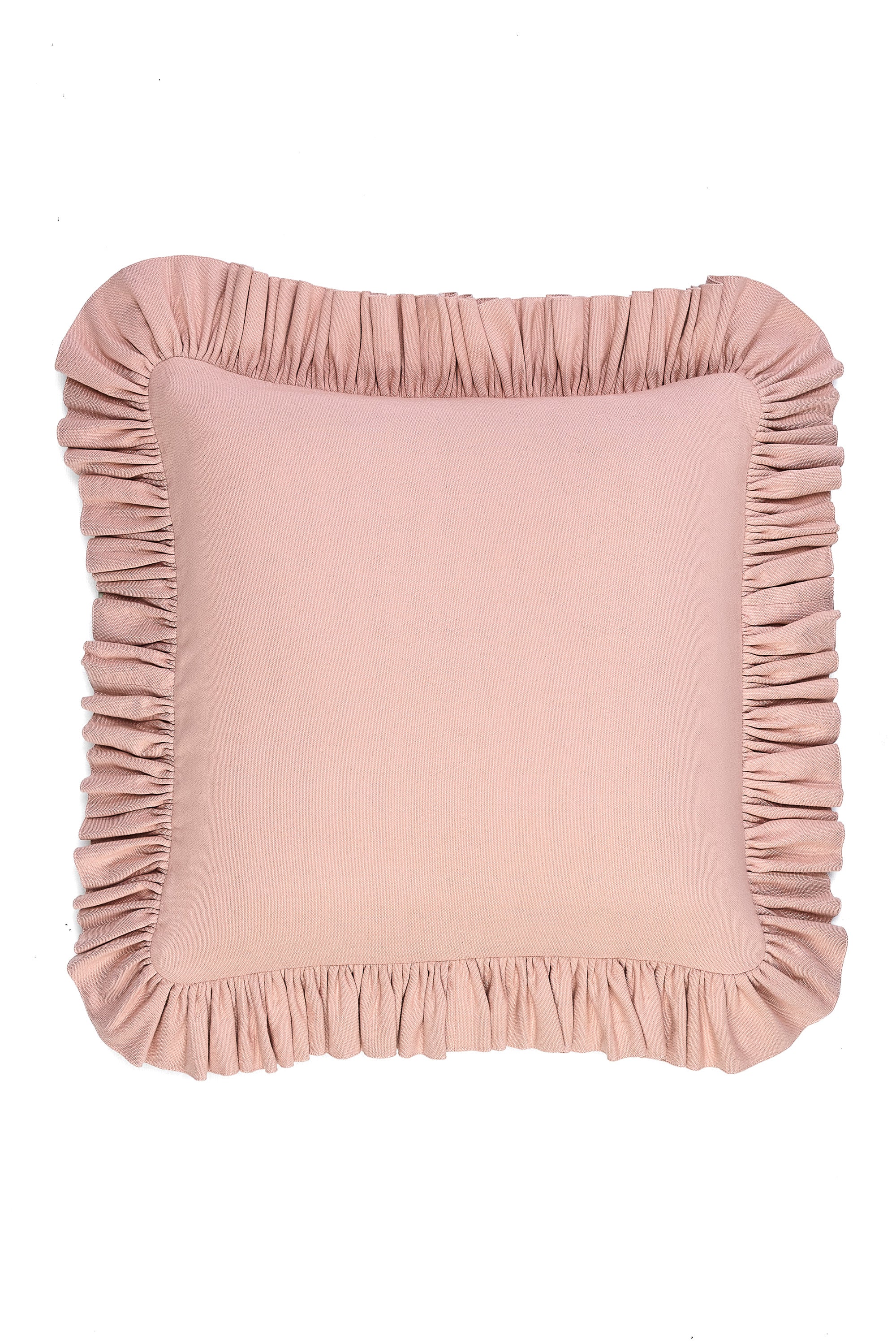 Ruffled Cushion | Flatweave