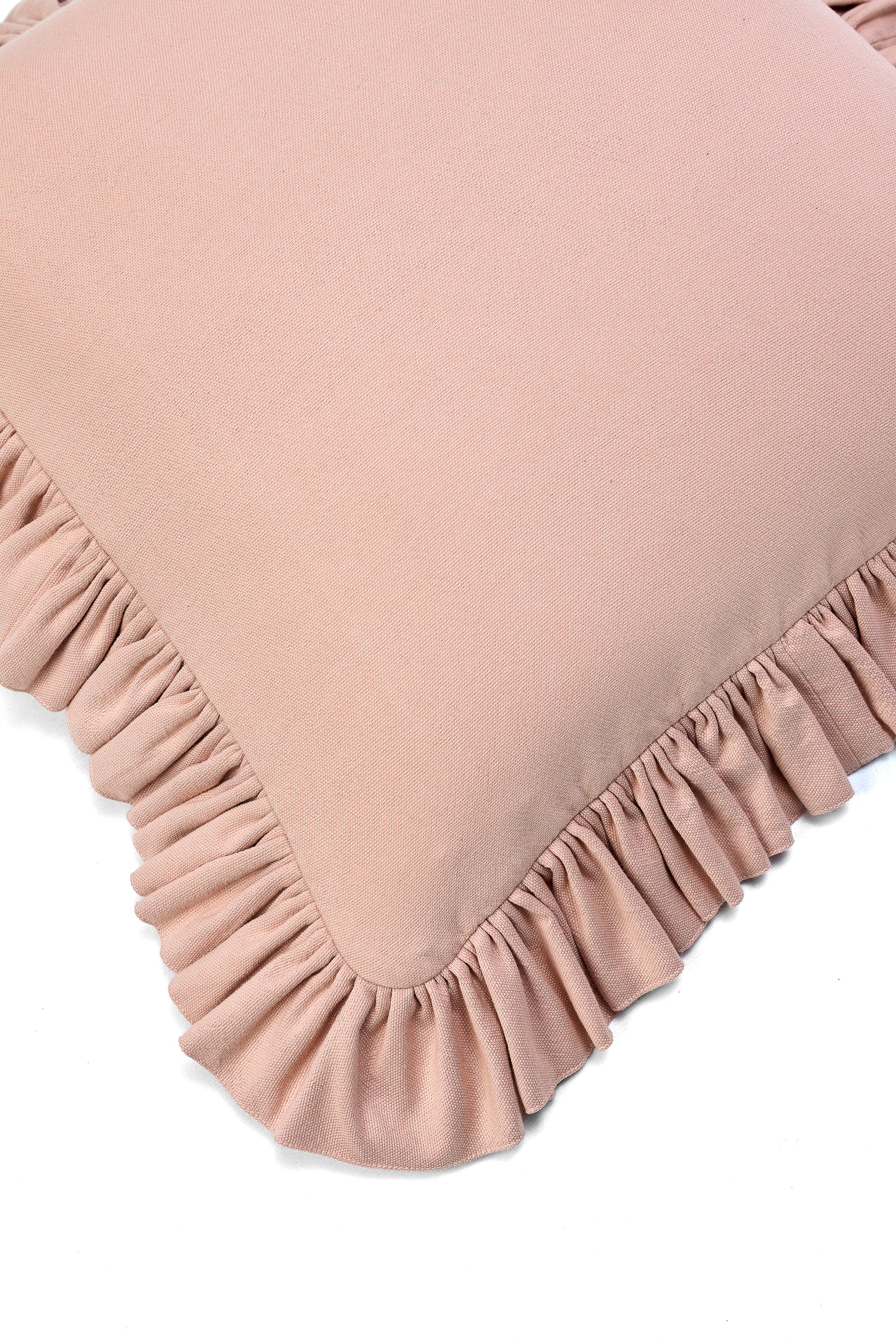Ruffled Cushion | Flatweave