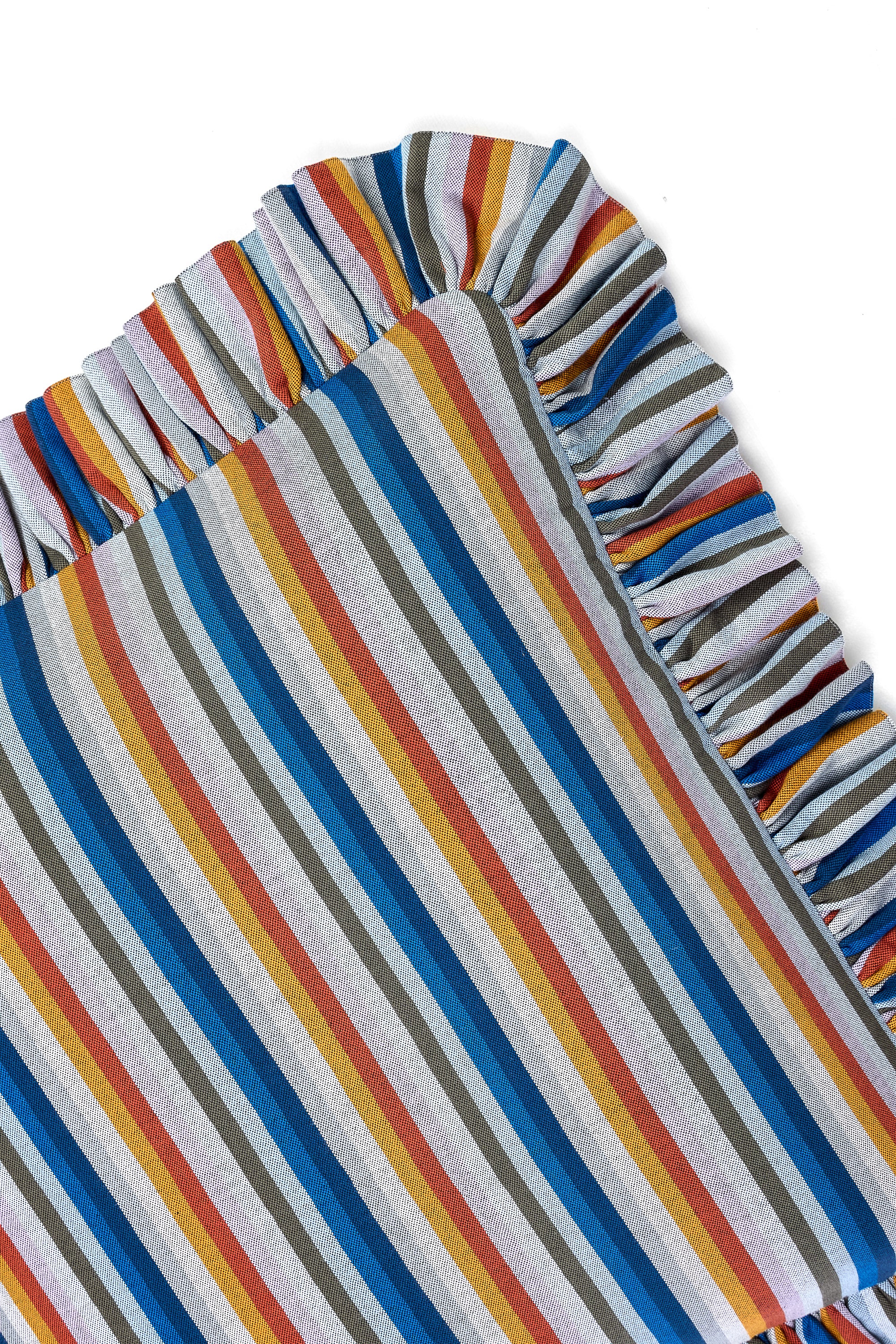 Ruffled Cushion | Flatweave