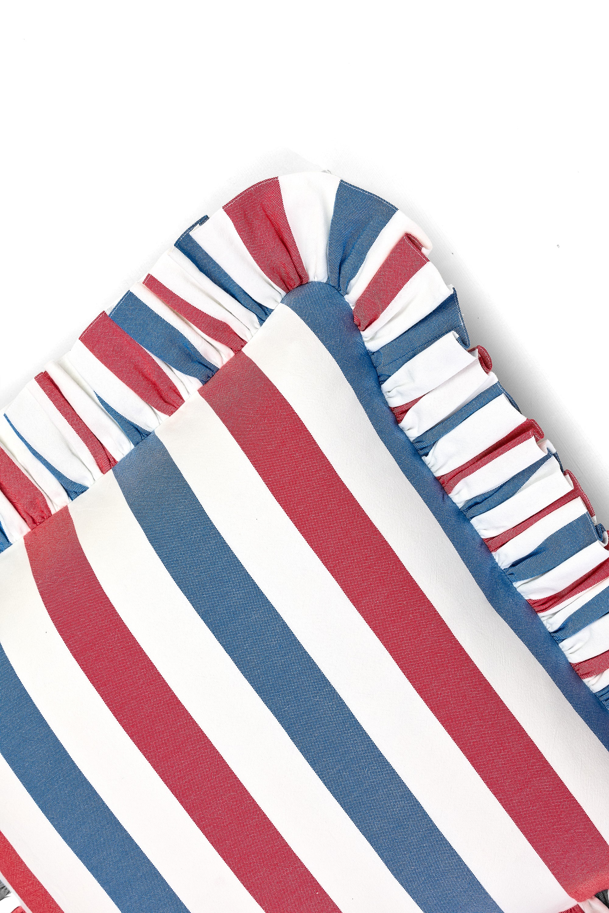 Ruffled Cushion | Flatweave