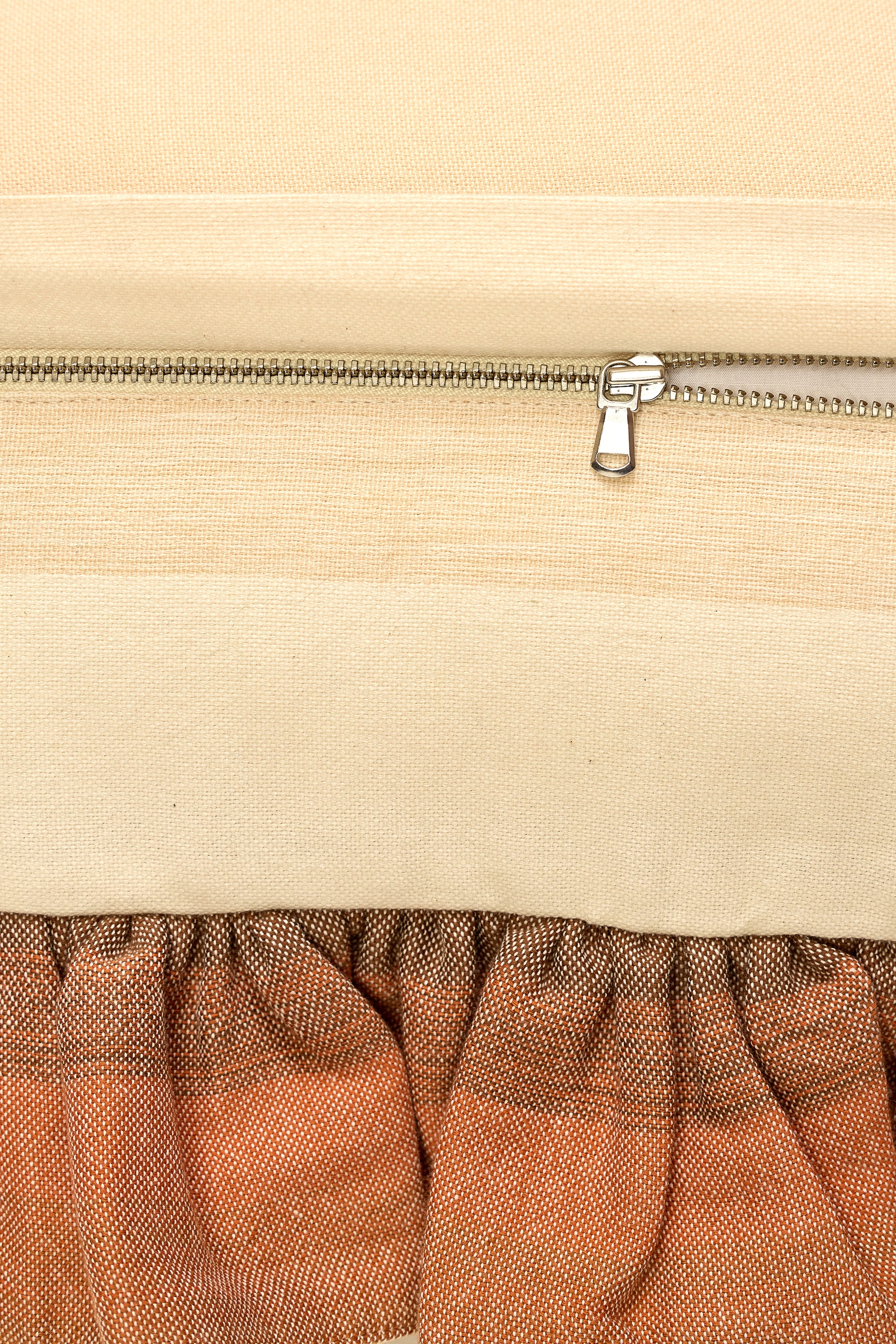 Ruffled Cushion | Flatweave
