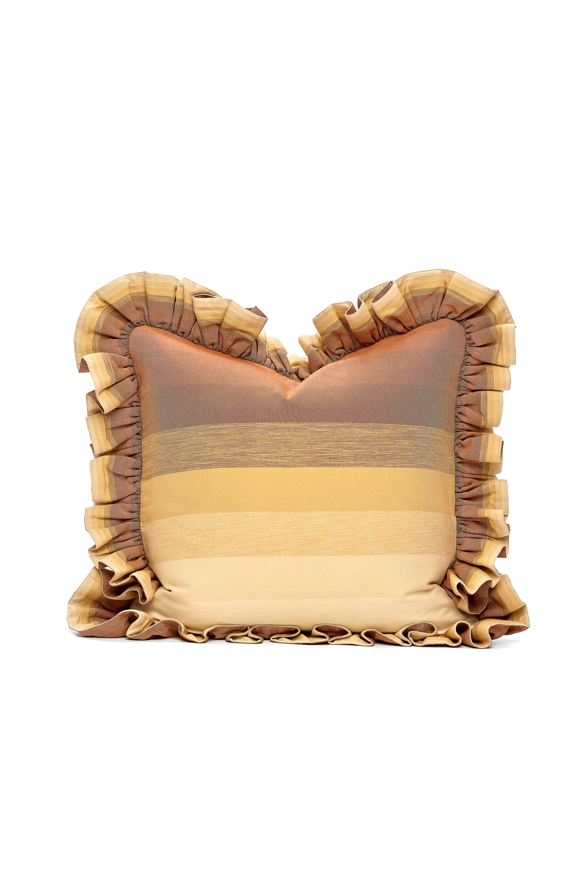 Ruffled Cushion | Flatweave