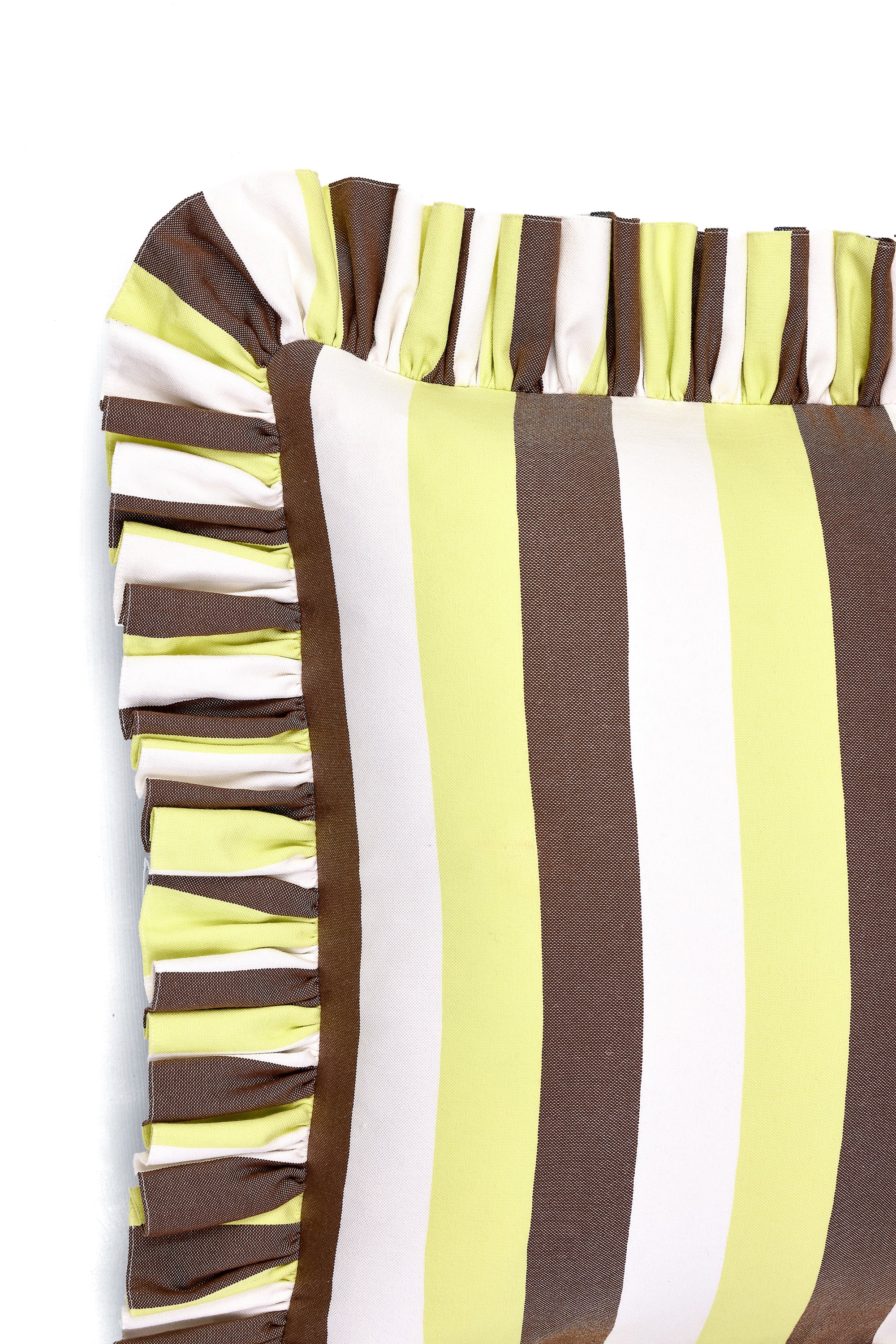 Ruffled Cushion | Flatweave