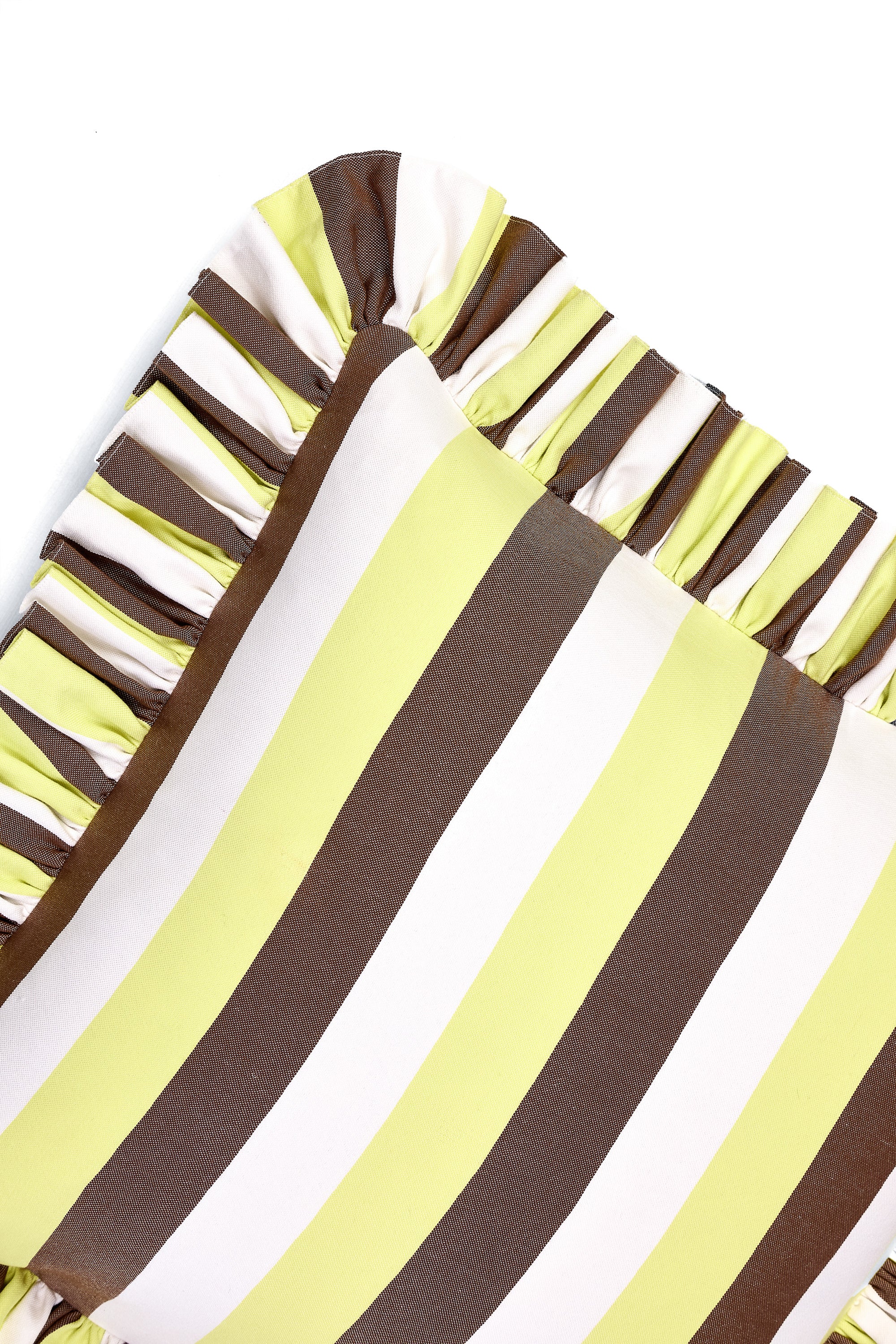 Ruffled Cushion | Flatweave