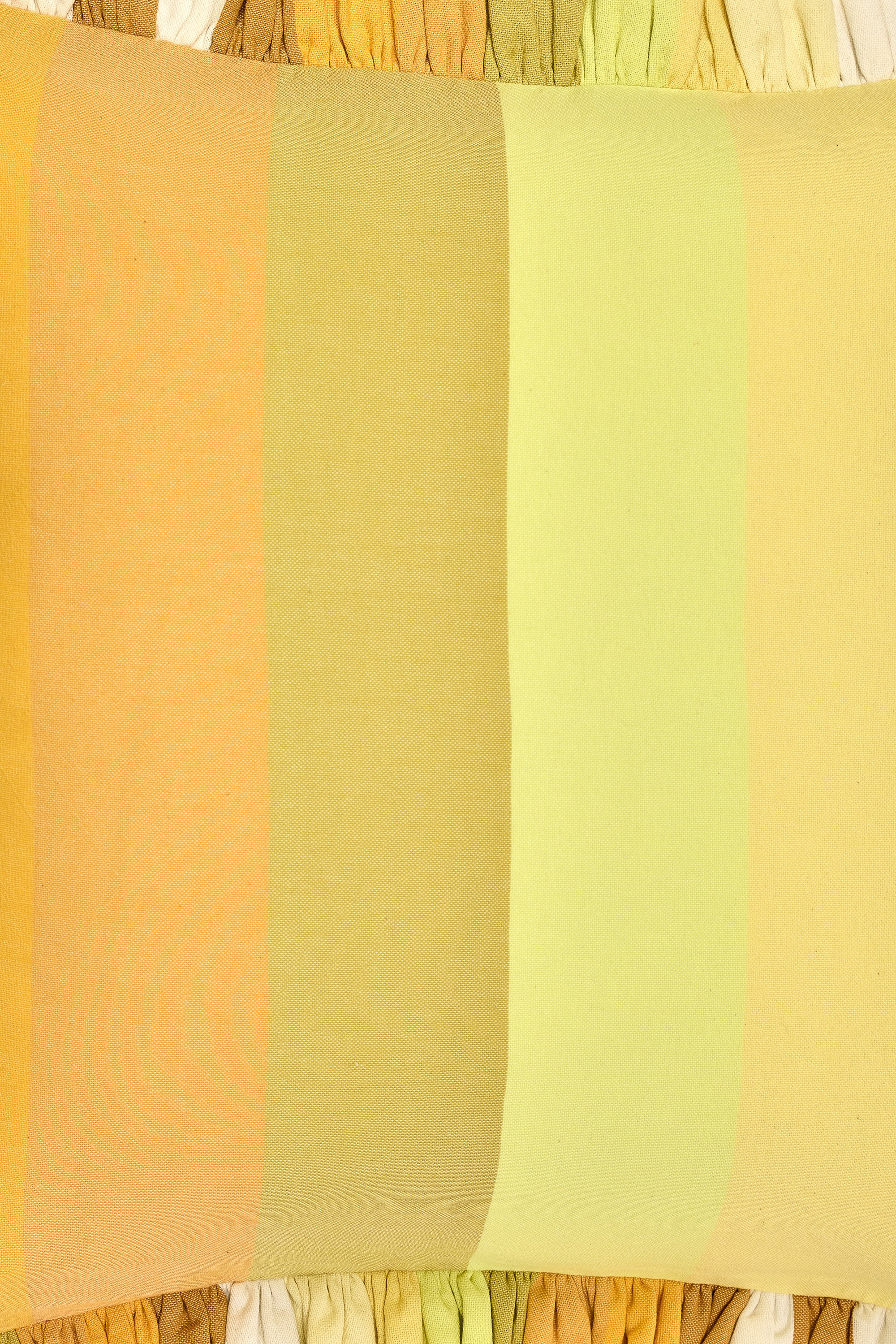 Ruffled Cushion | Flatweave