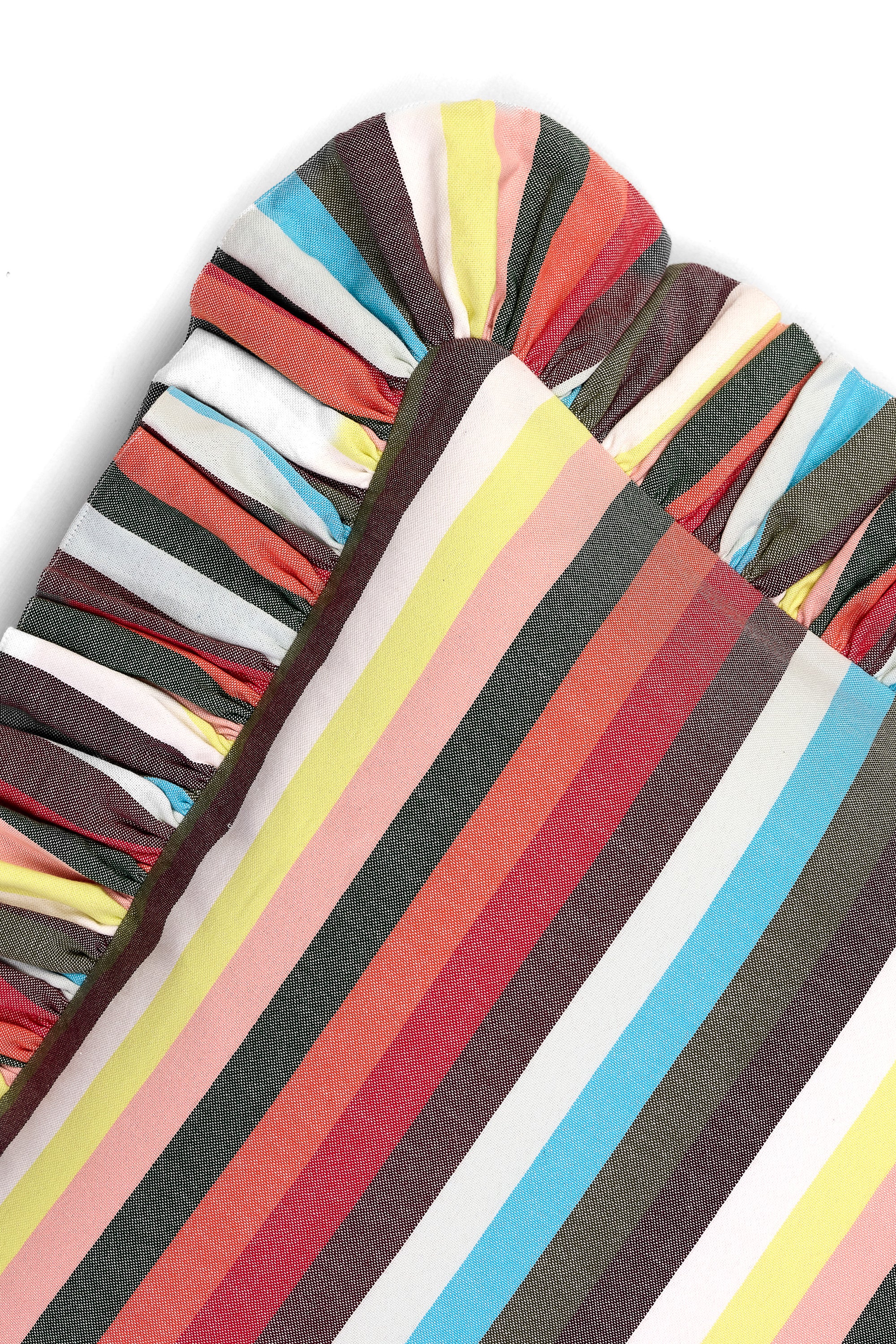 Ruffled Cushion | Flatweave