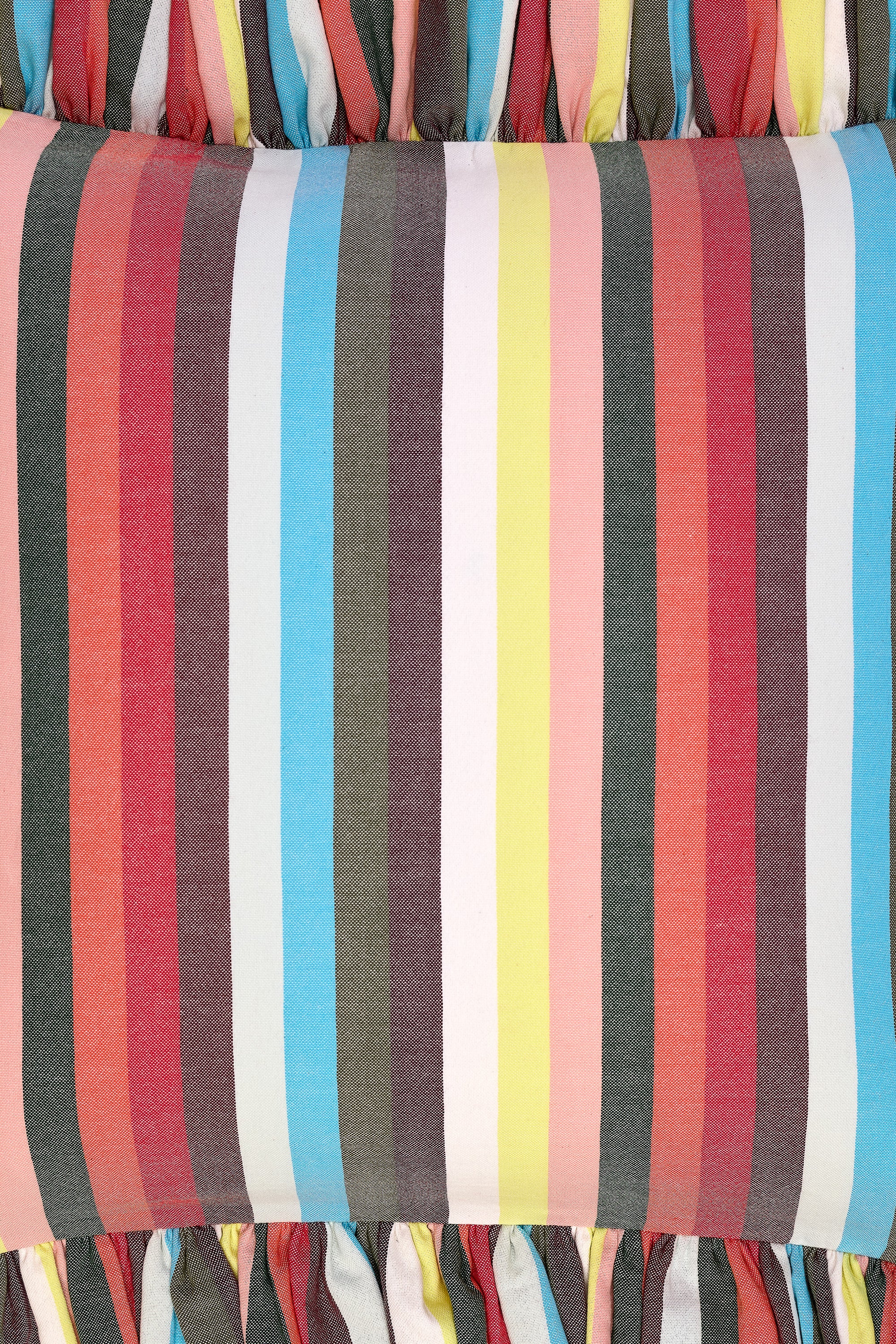 Ruffled Cushion | Flatweave