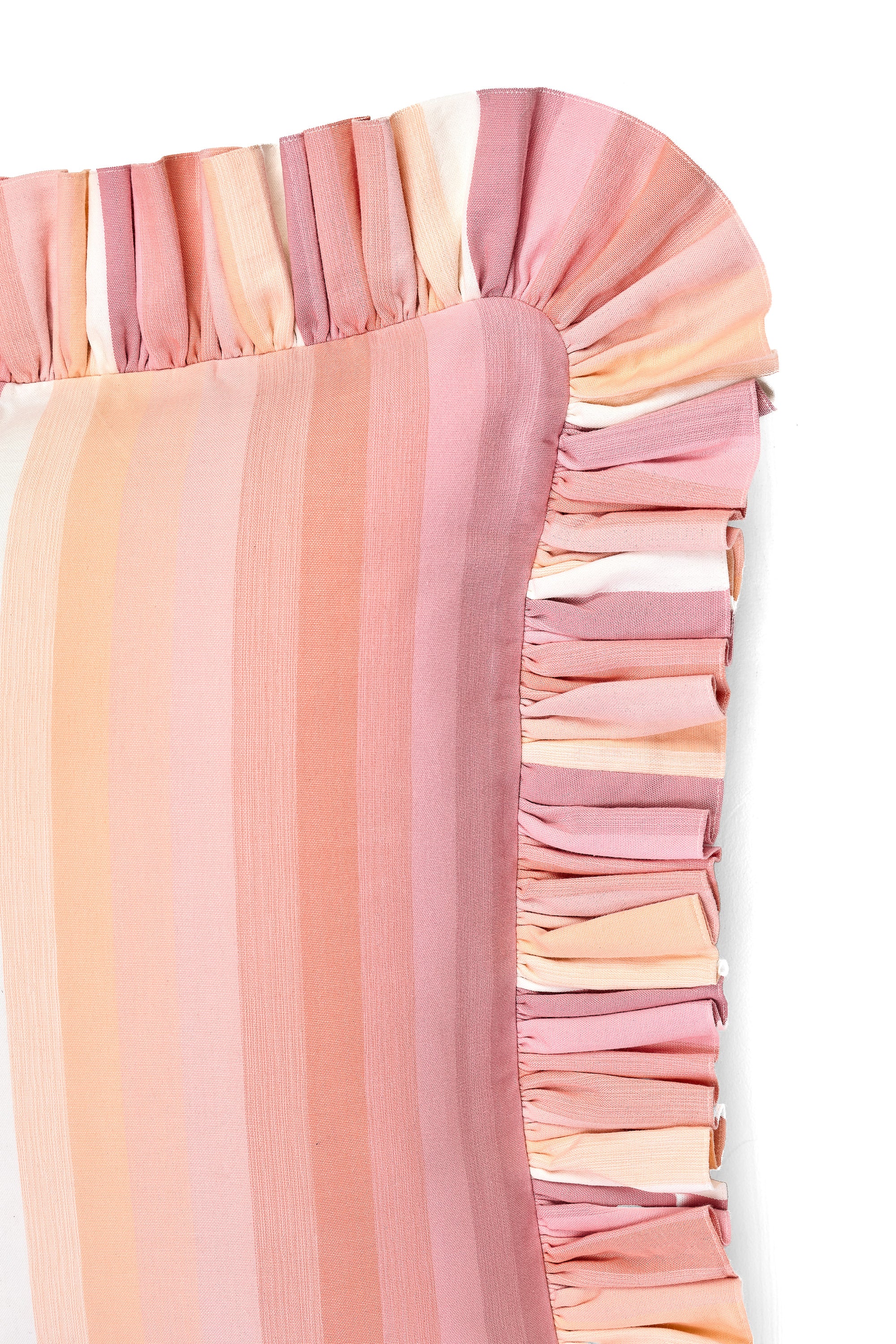 Ruffled Cushion | Flatweave