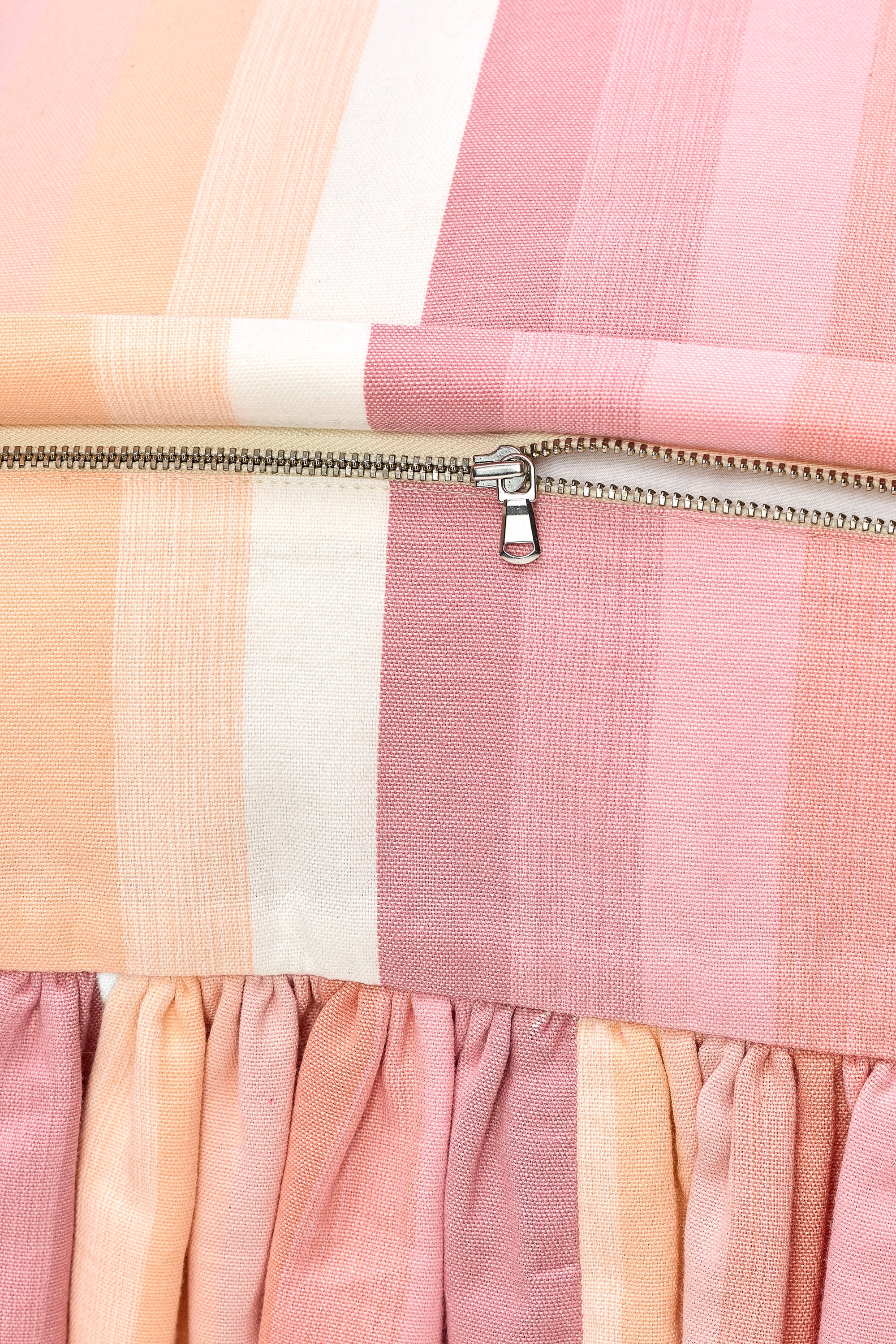 Ruffled Cushion | Flatweave