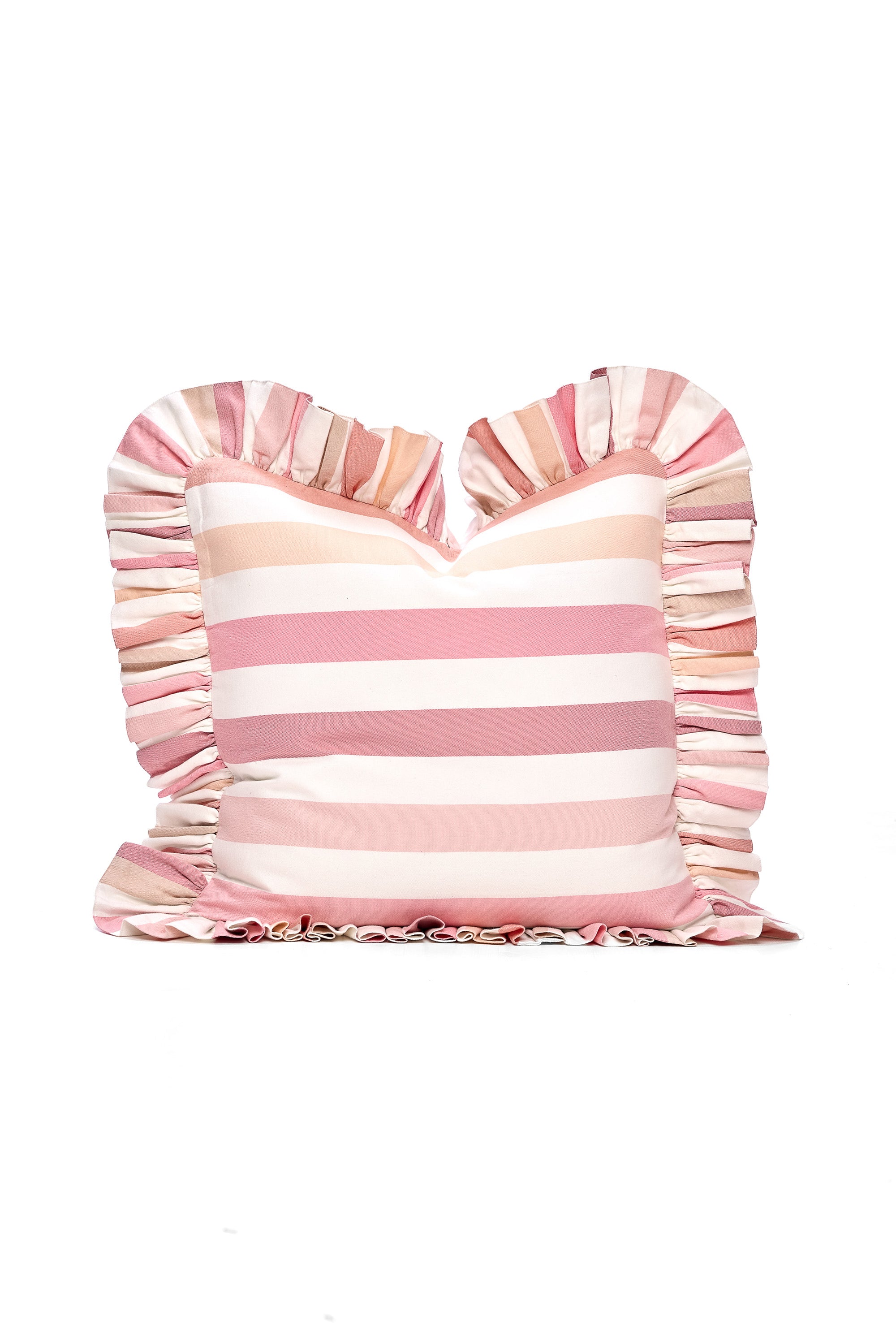Ruffled Cushion | Flatweave