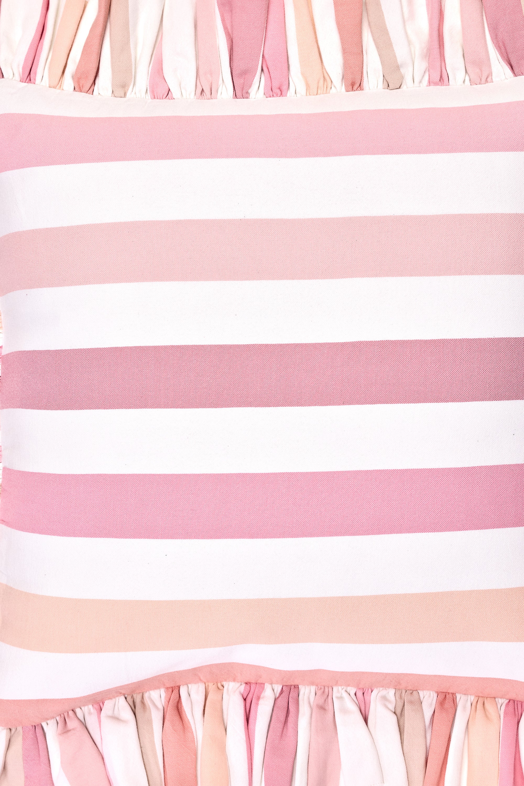 Ruffled Cushion | Flatweave