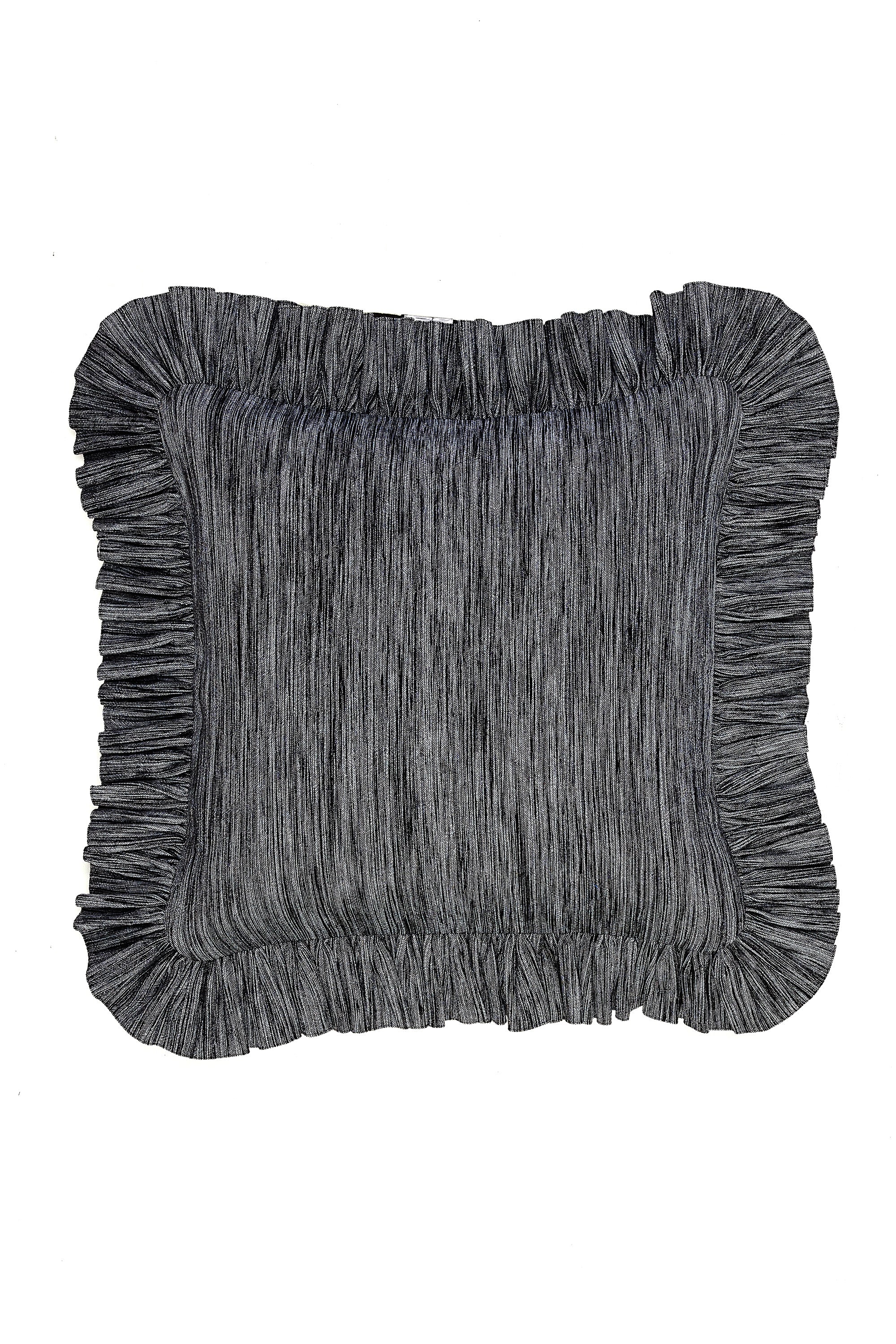 Ruffled Cushion | Flatweave