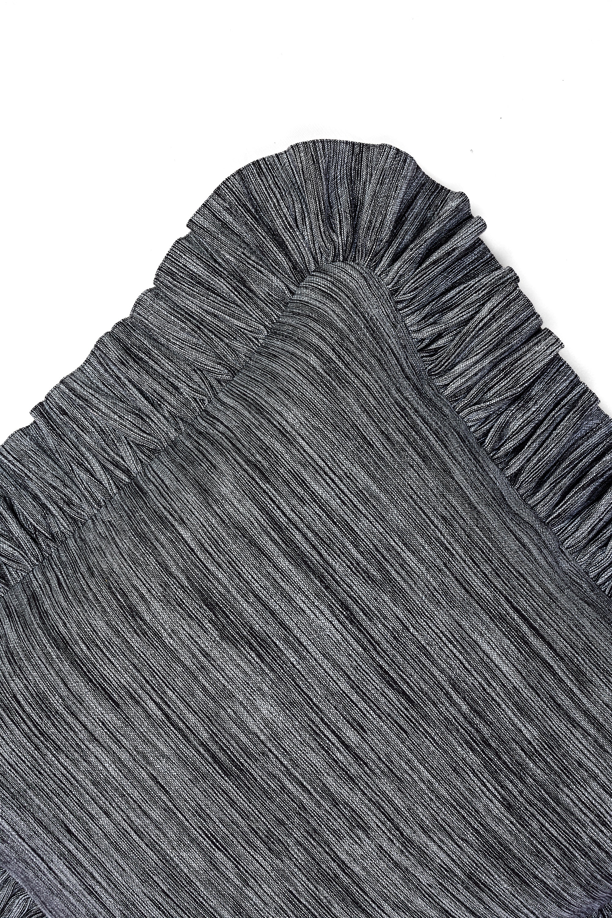 Ruffled Cushion | Flatweave