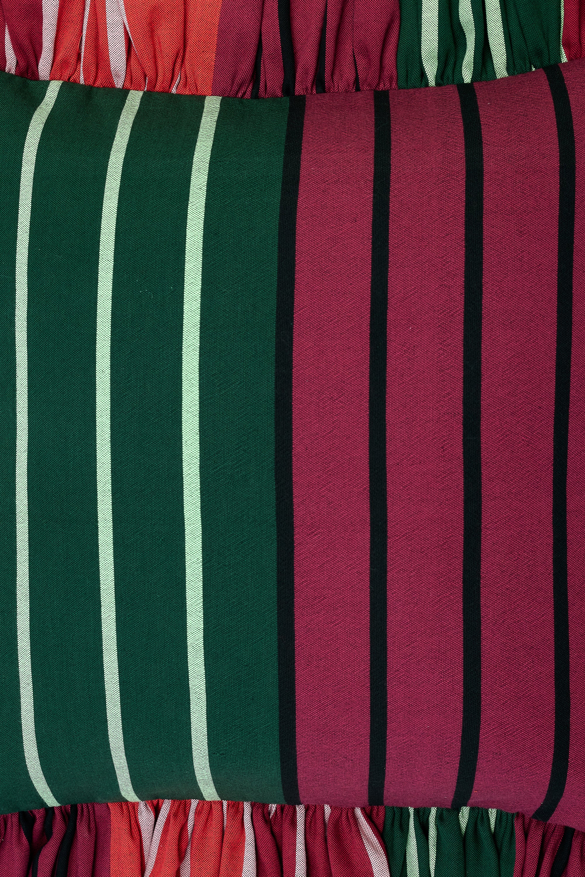 Ruffled Cushion | Flatweave