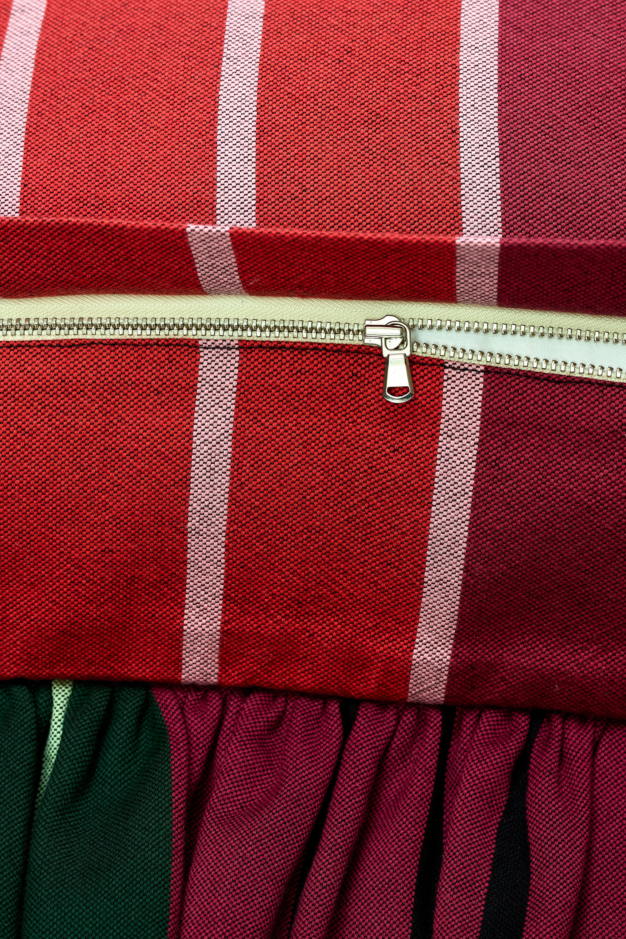 Ruffled Cushion | Flatweave