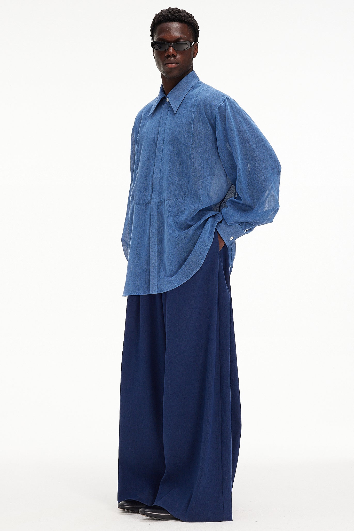 The Tuxedo Shirt - Parisien Blue