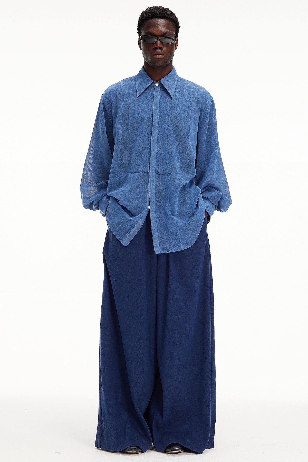 The Tuxedo Shirt - Parisien Blue