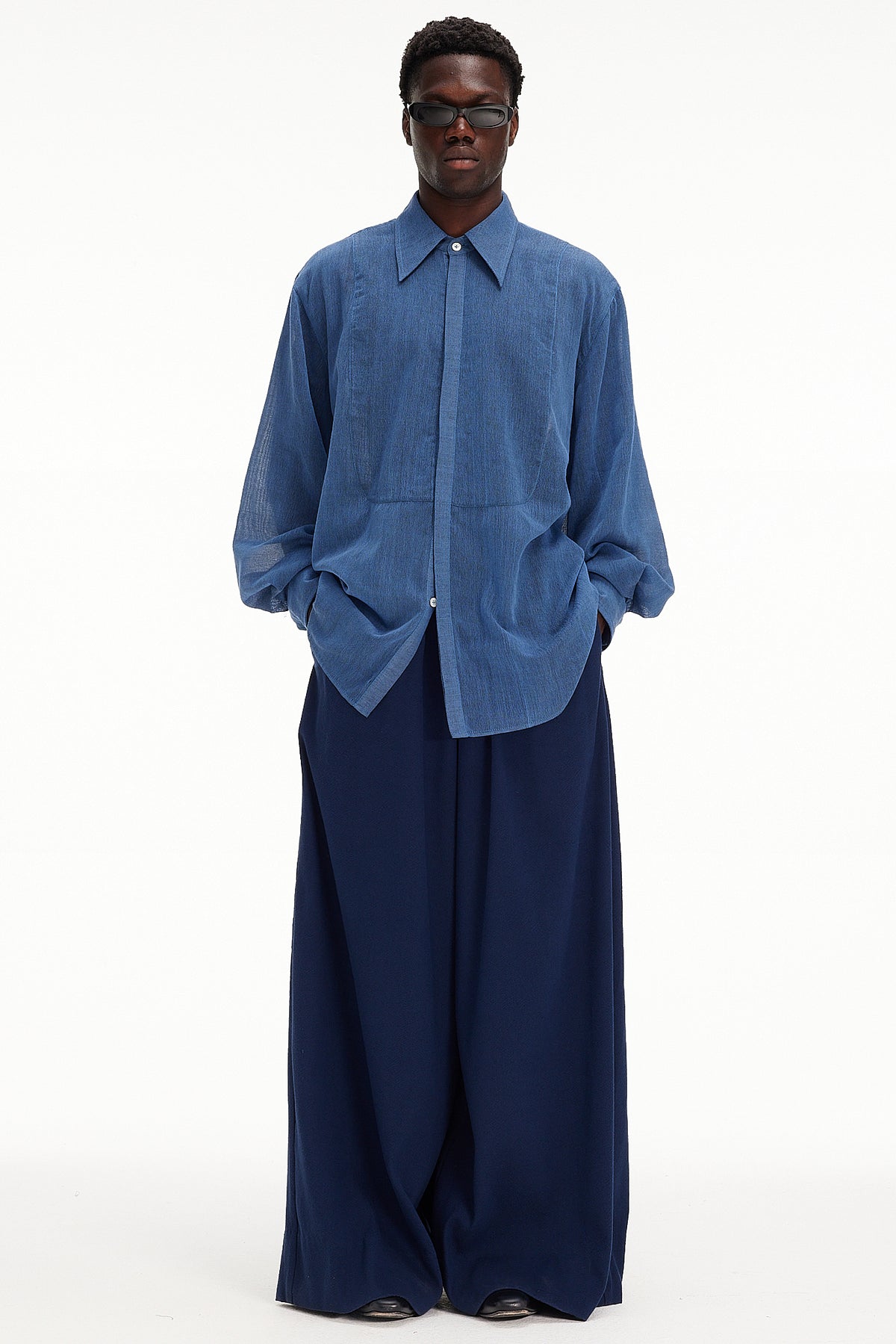 The Tuxedo Shirt - Parisien Blue