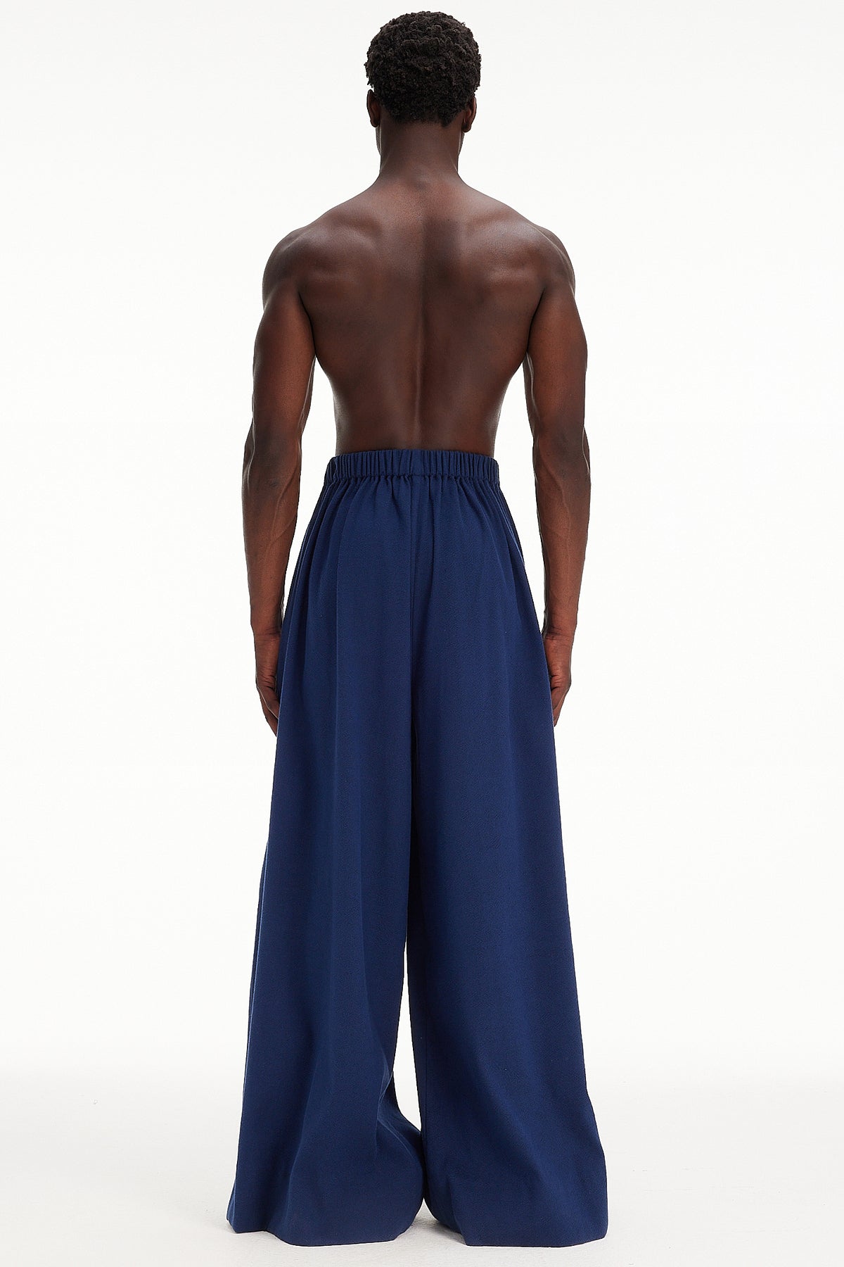 The Wide Leg Pant - Navy