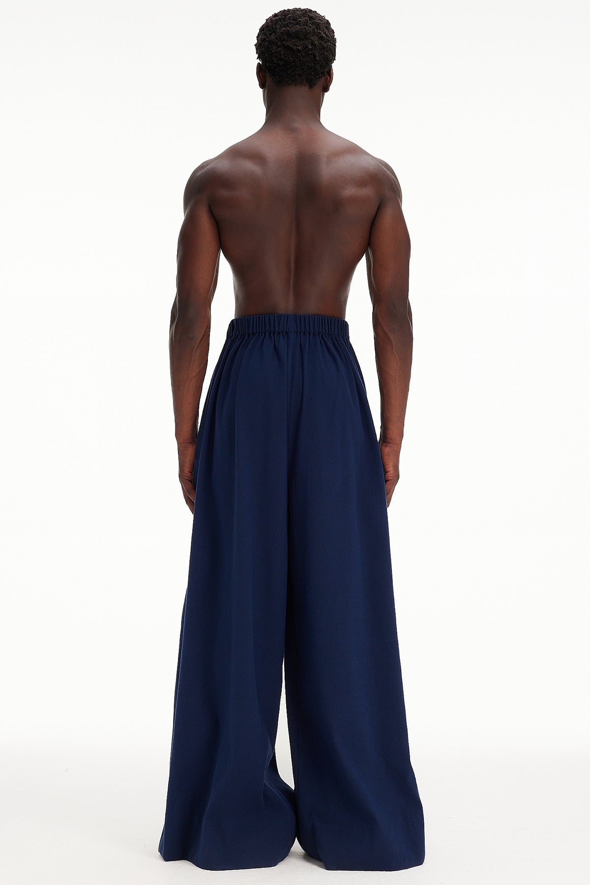 The Wide Leg Pant - Navy