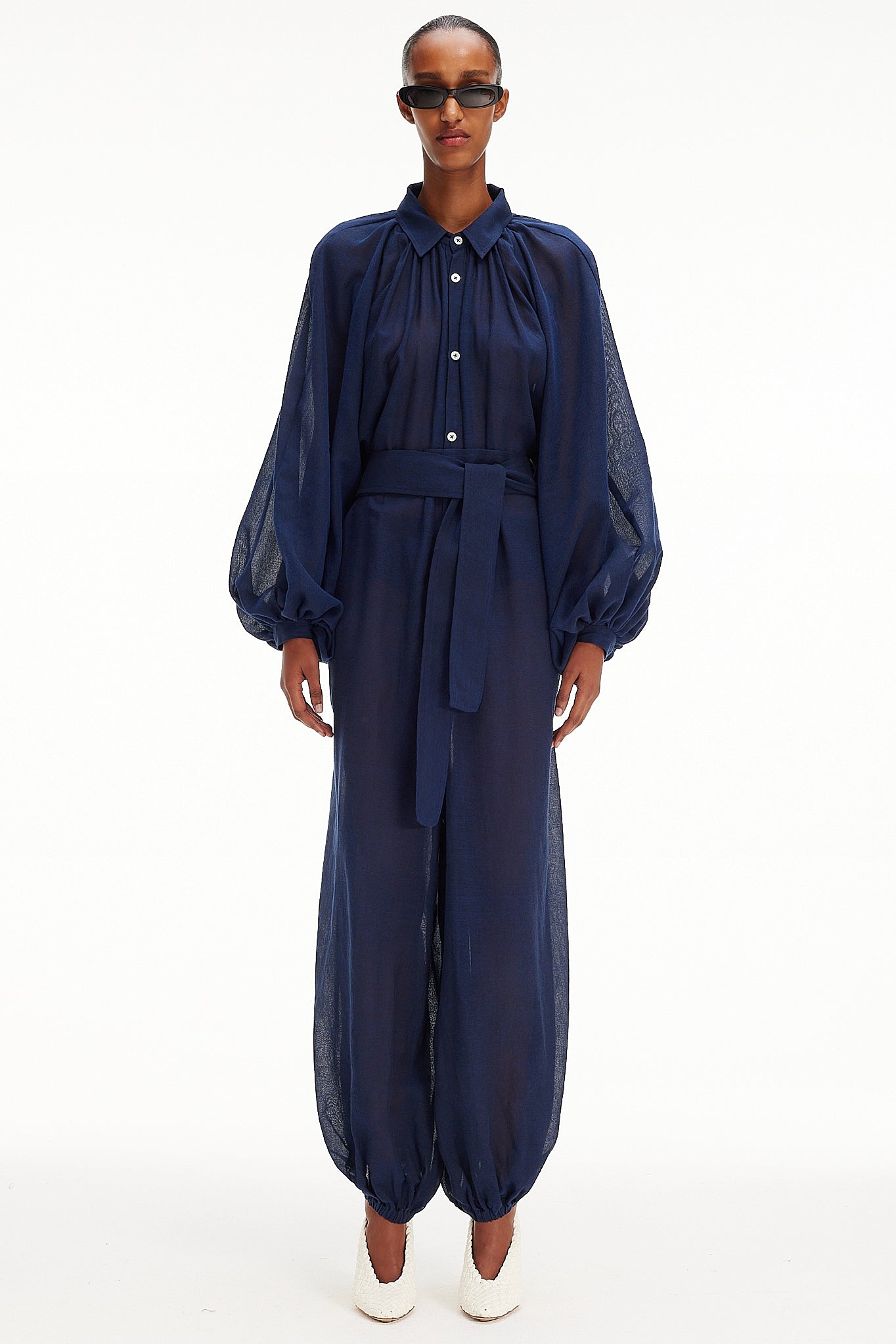 The Touareg Jumpsuit - Navy