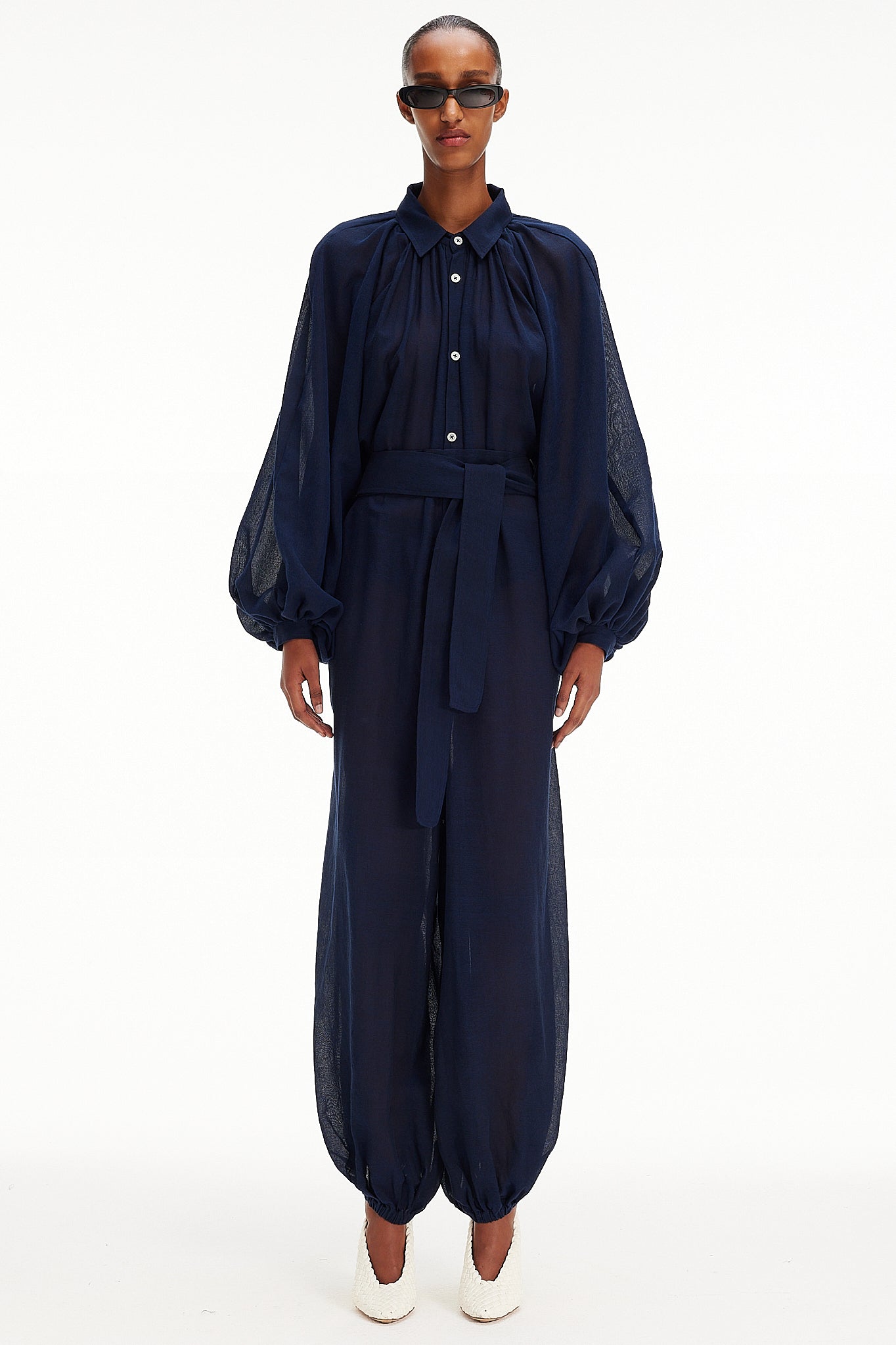 The Touareg Jumpsuit - Navy