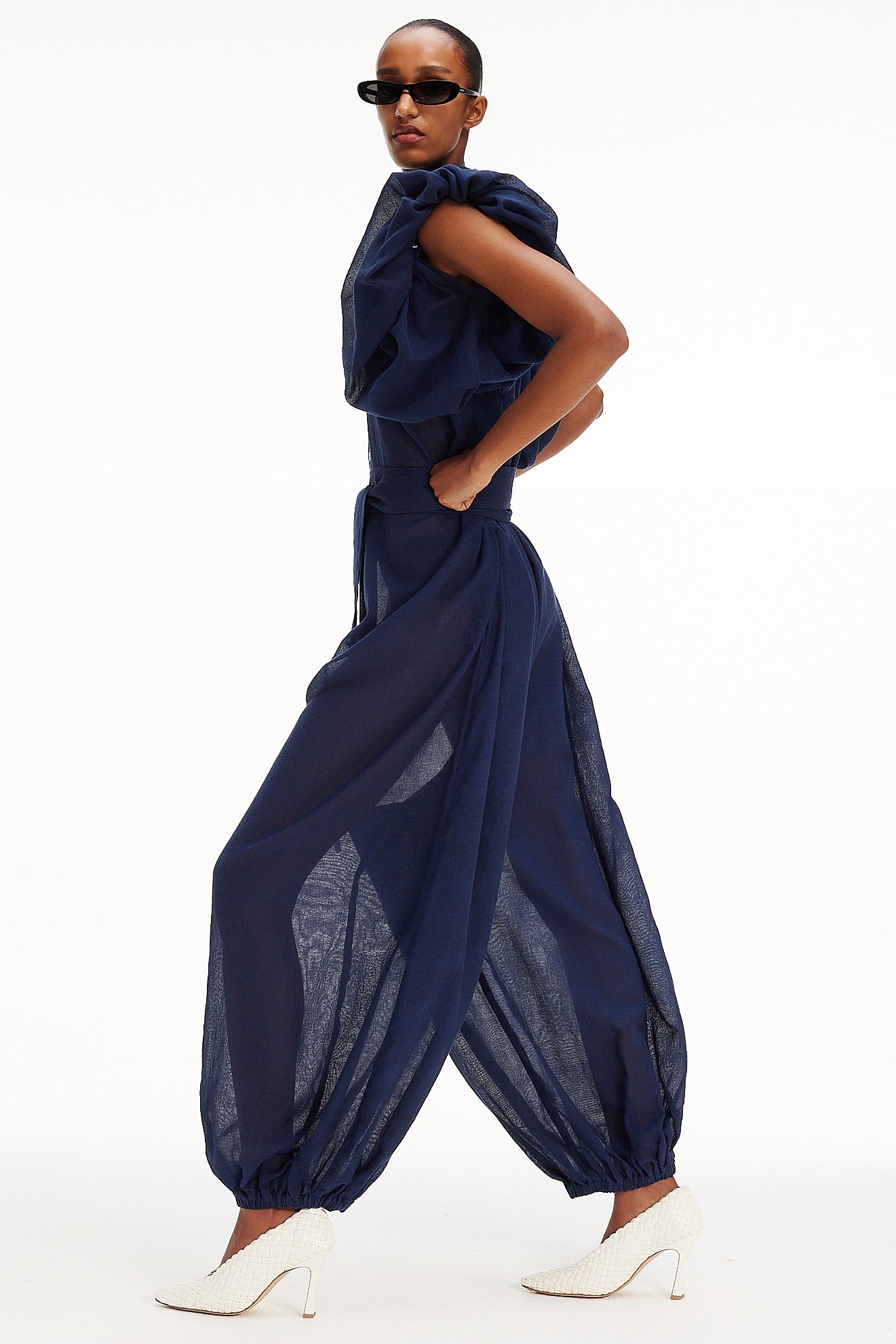 The Touareg Jumpsuit - Navy