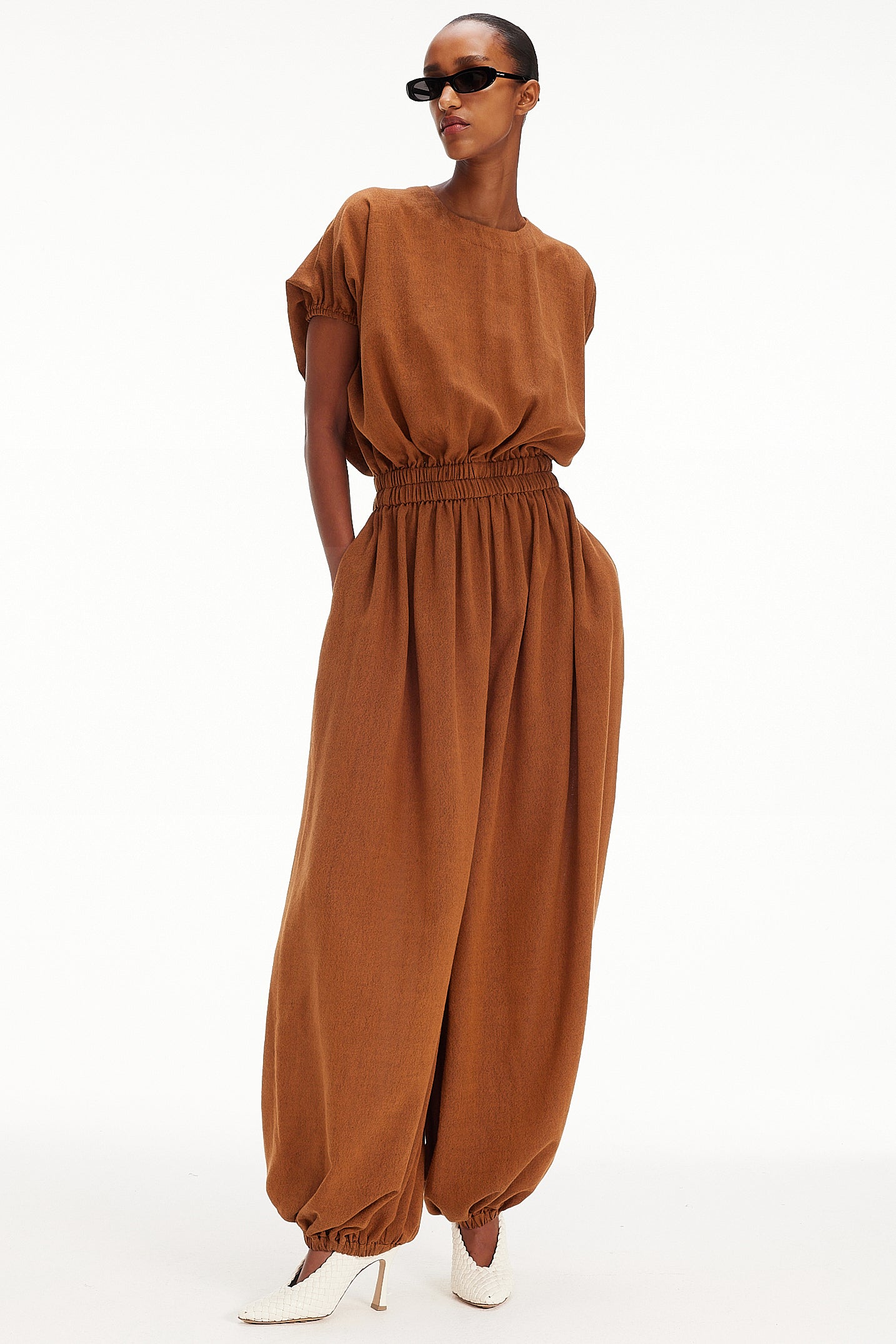 The Jumpsuit -  Tabac
