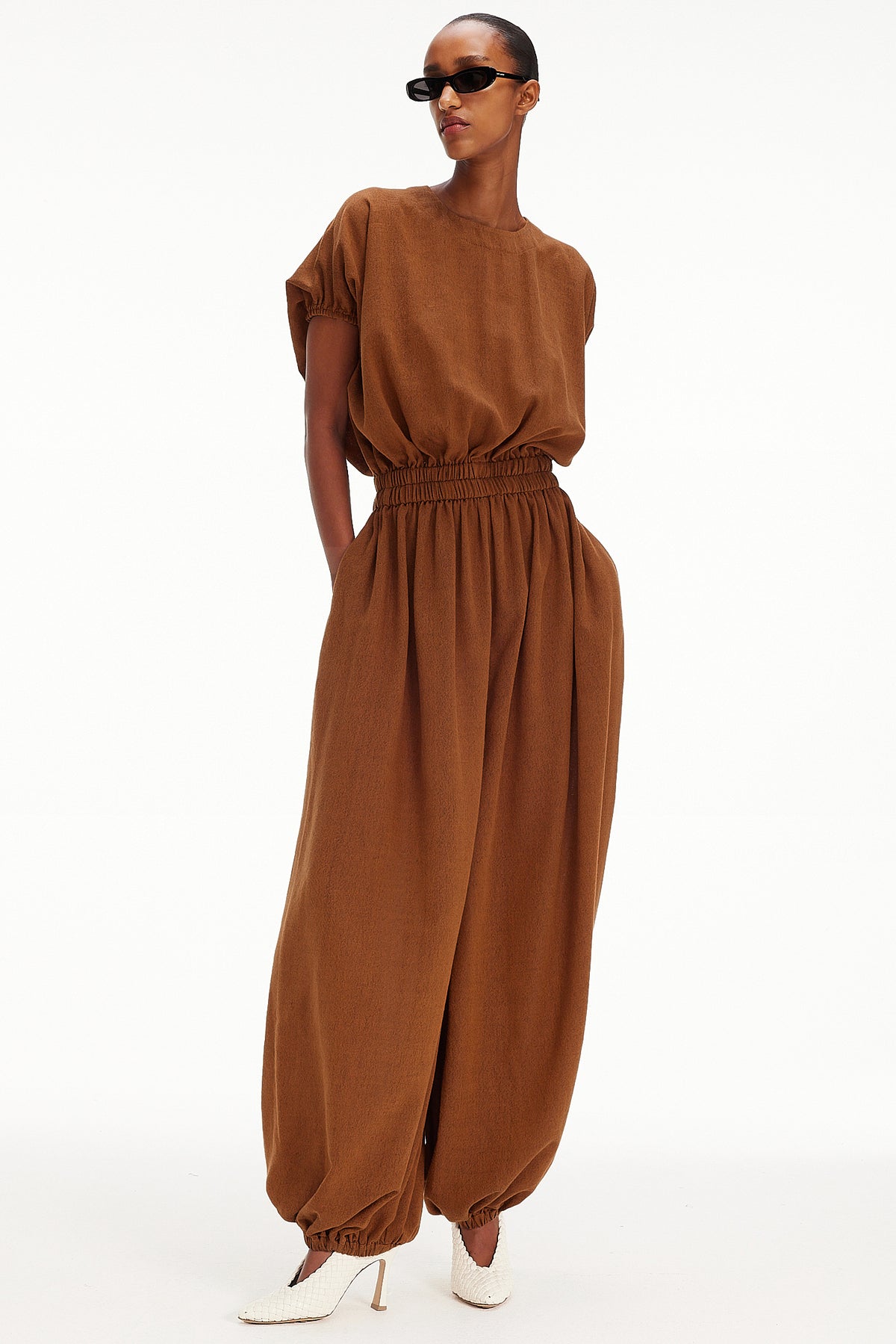 The Jumpsuit -  Tabac
