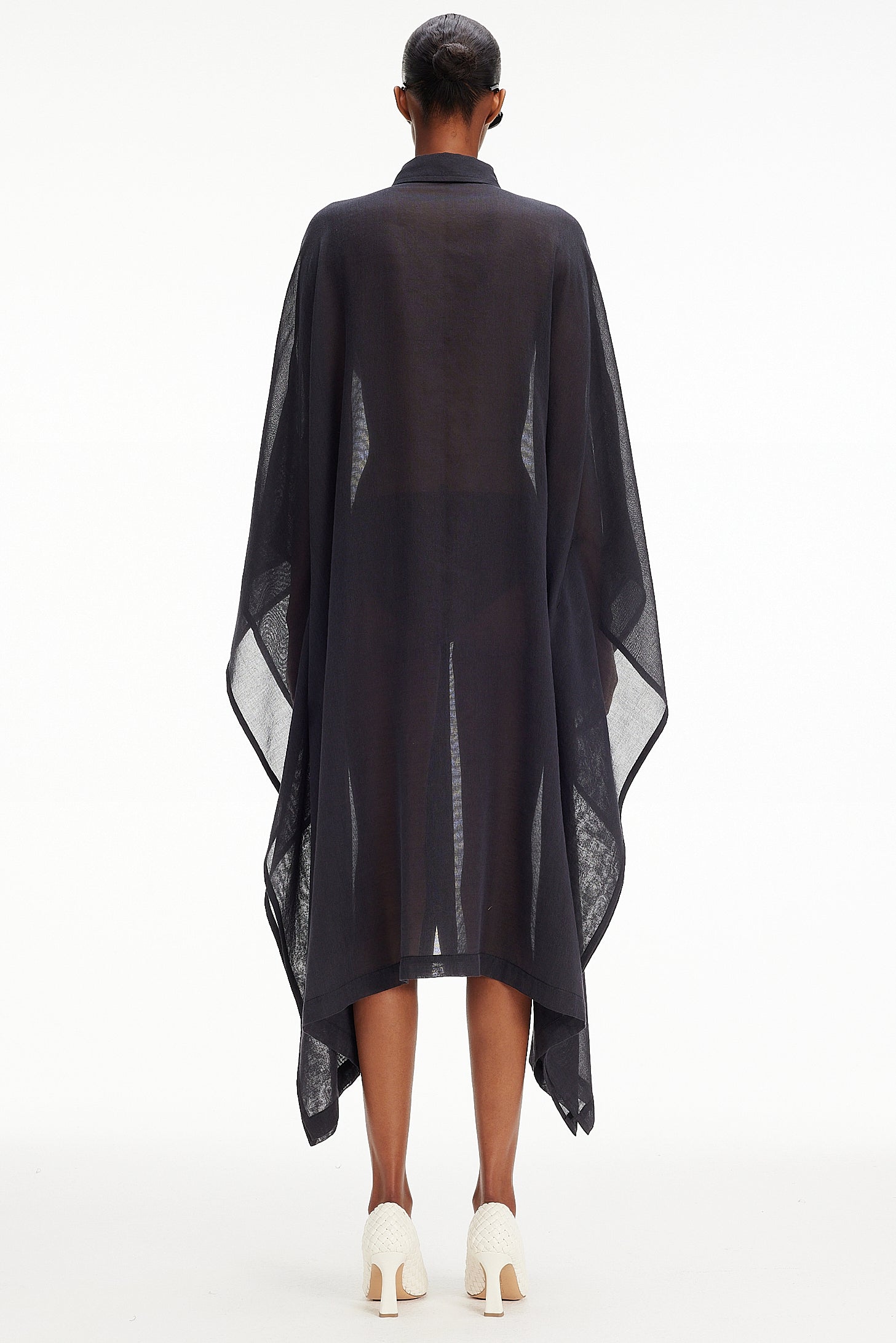 The Cape Caftan - Charcoal