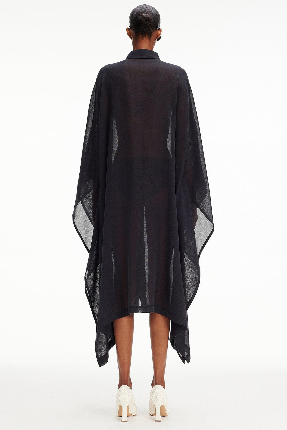 The Cape Caftan - Charcoal
