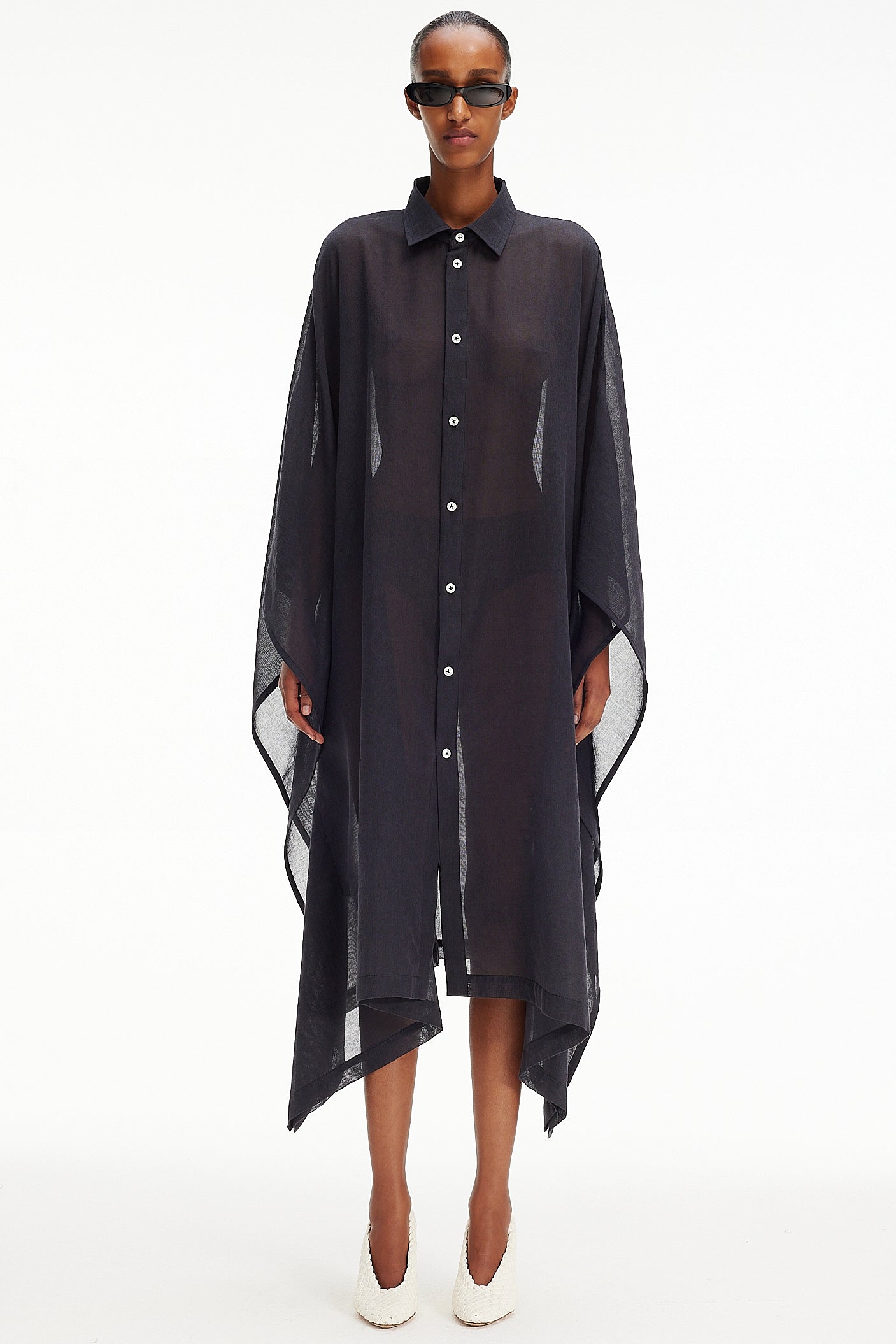 The Cape Caftan - Charcoal