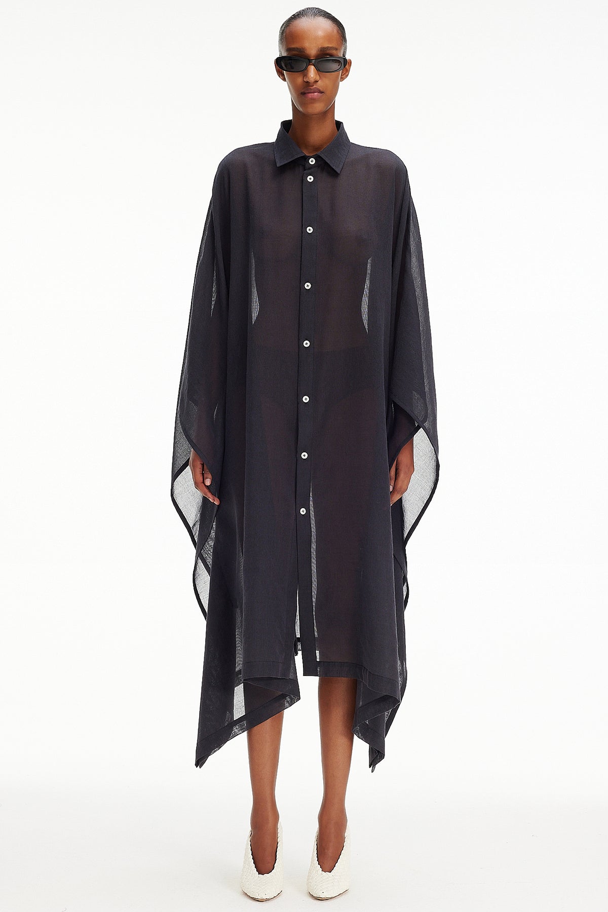 The Cape Caftan - Charcoal
