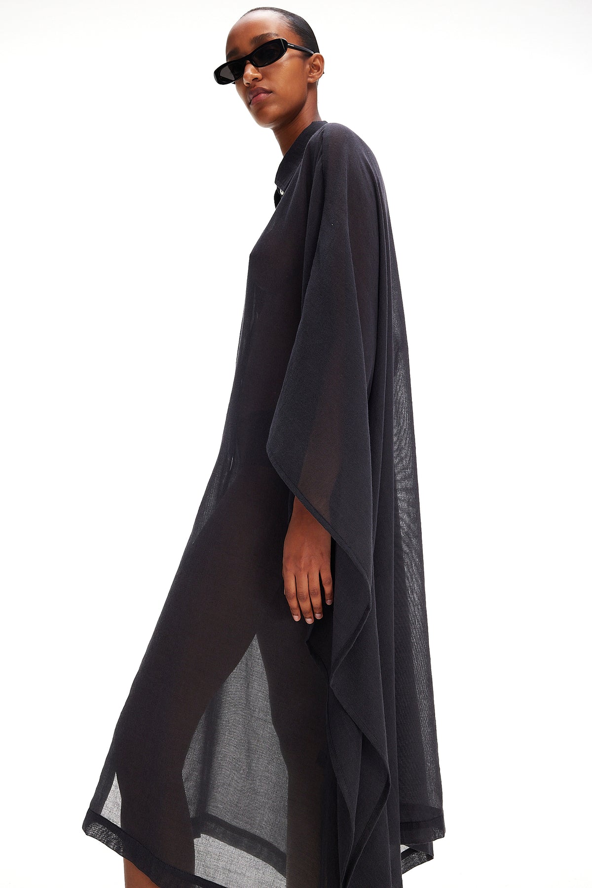 The Cape Caftan - Charcoal