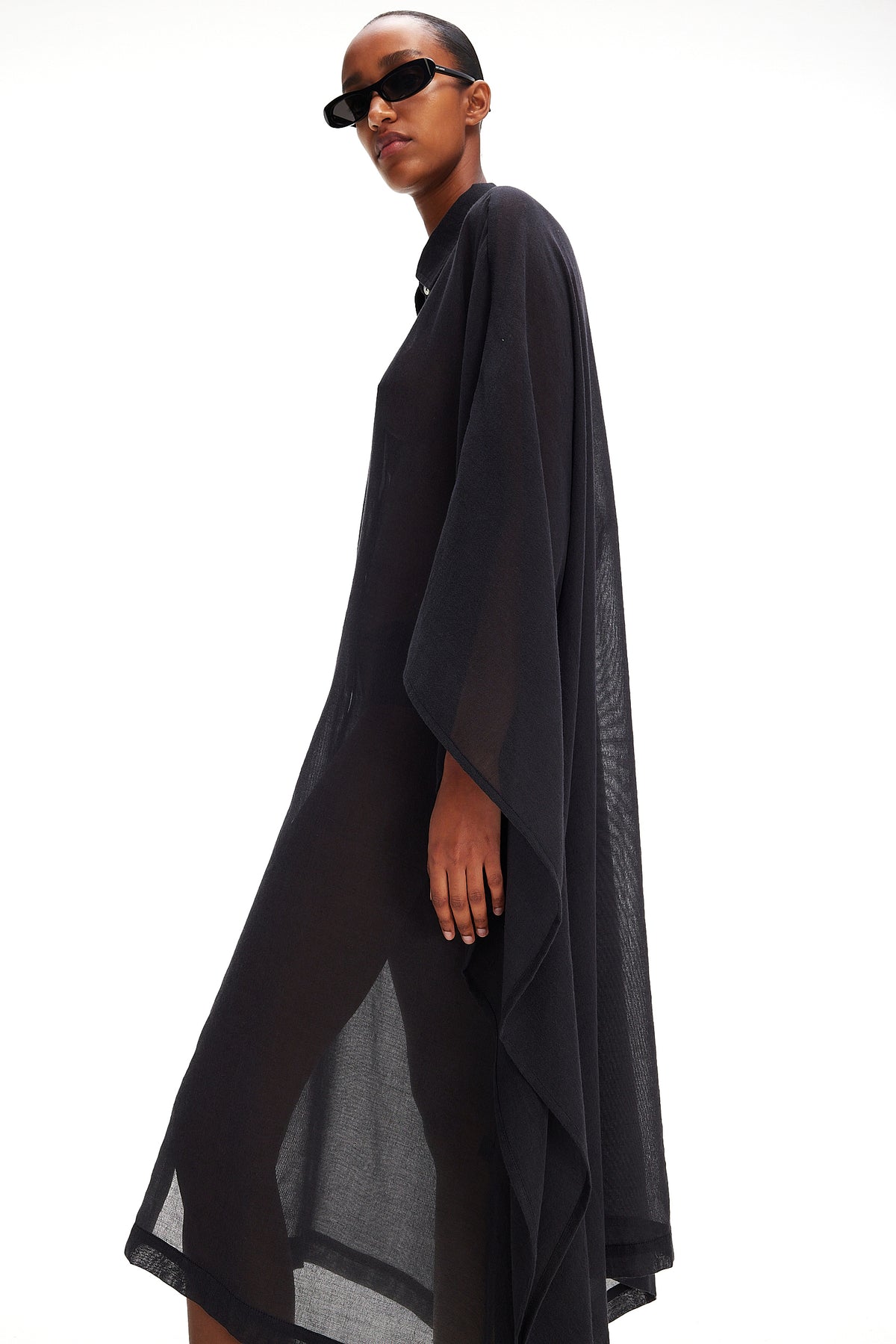 The Cape Caftan - Charcoal
