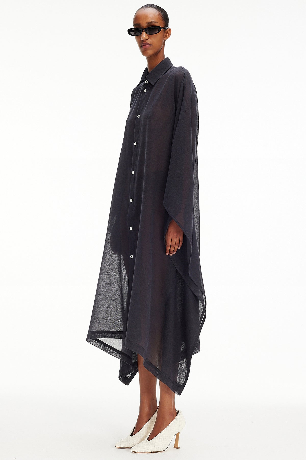 The Cape Caftan - Charcoal