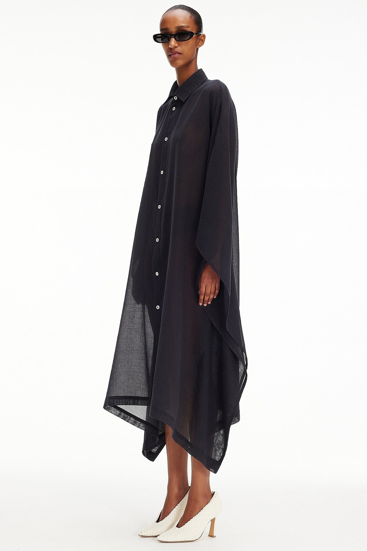 The Cape Caftan - Charcoal