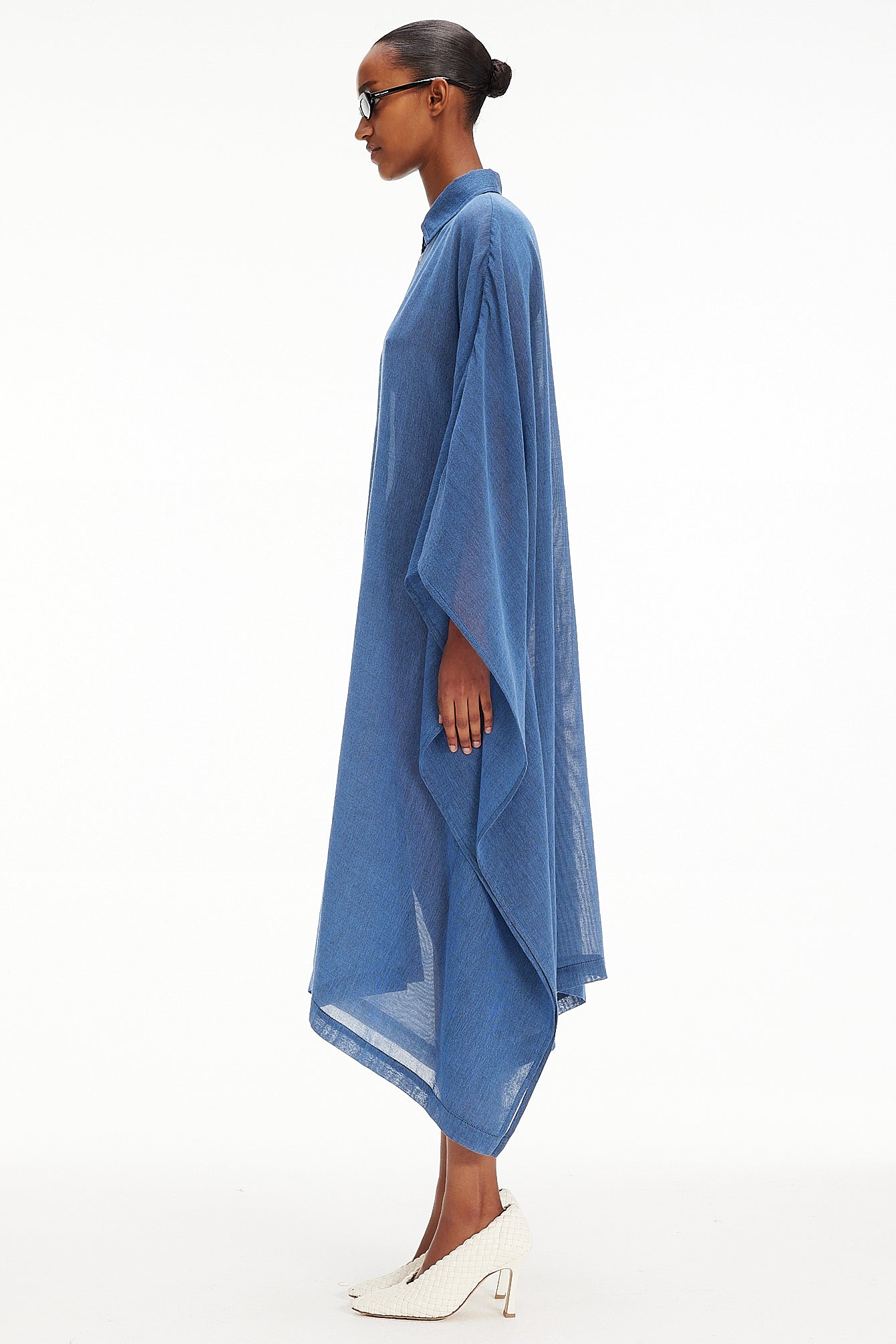 The Cape Caftan - Parisien Blue